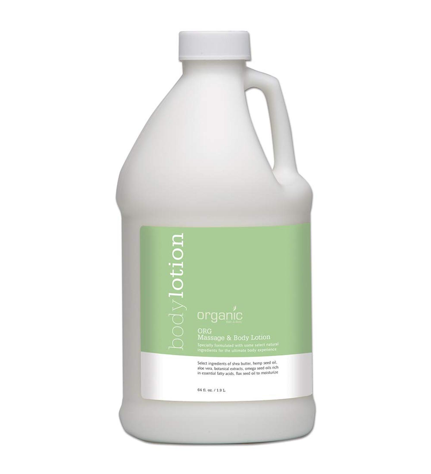 Organic Masssage and Body Lotion Now Known As ORG Massage and Body Lotion - 64 oz