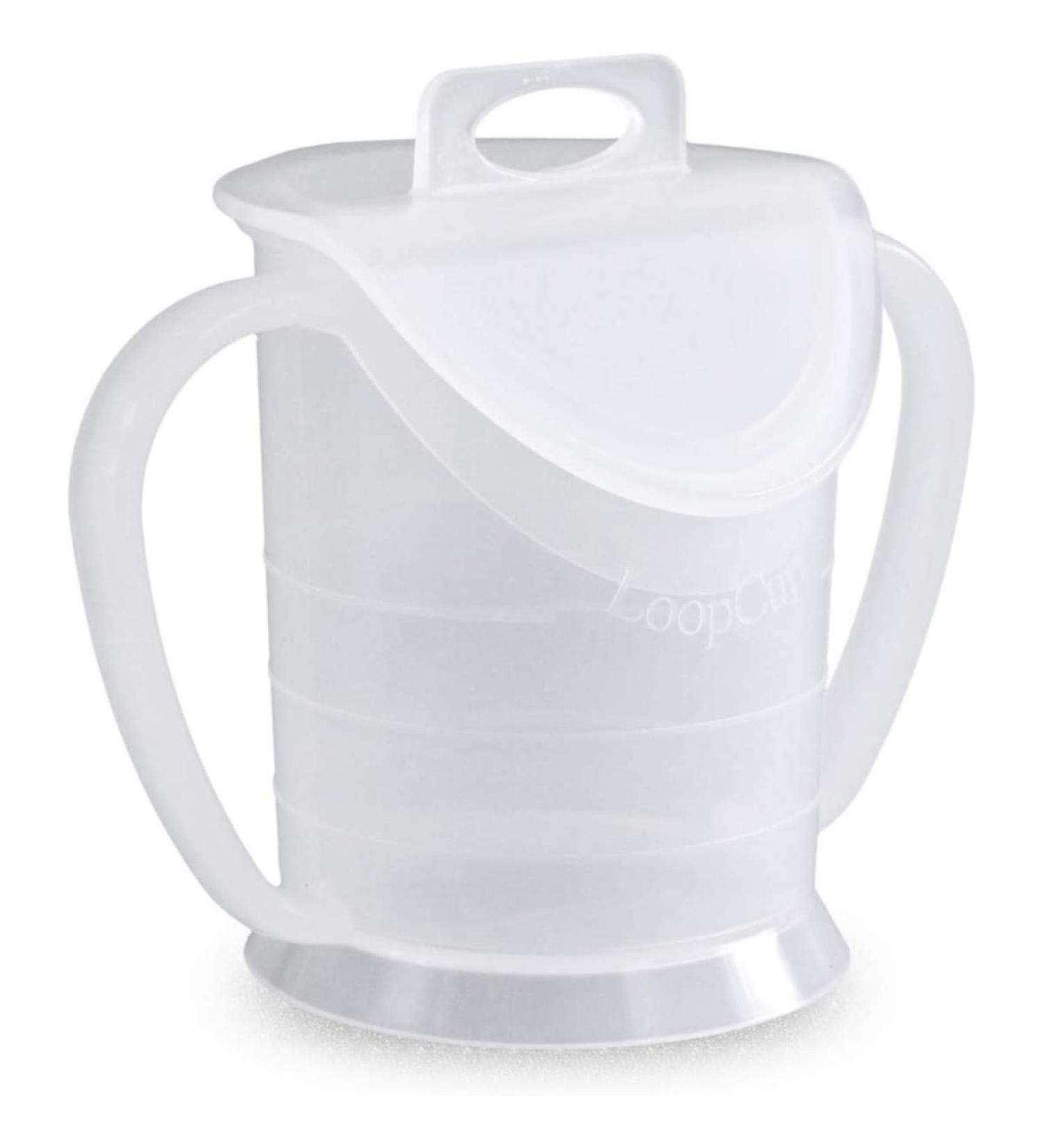 Shop LoopCup: Learn to Drink with the Original White Drinking Cup for All Ages - International Shipping Available - Buy Online on GoSupps.com
