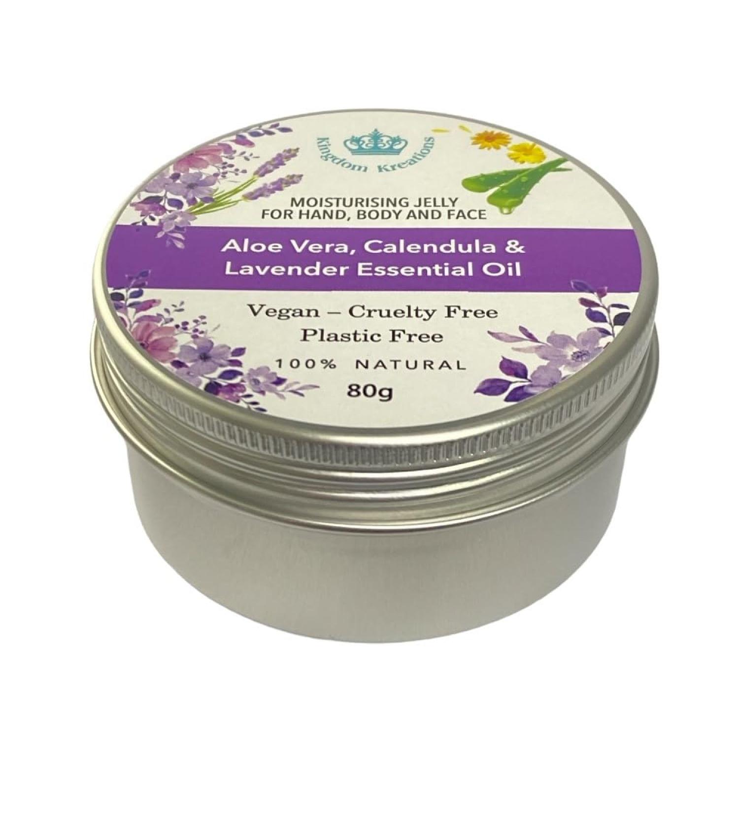 Moisturizing Jelly (No Petroleum) Lavender Essential Oil