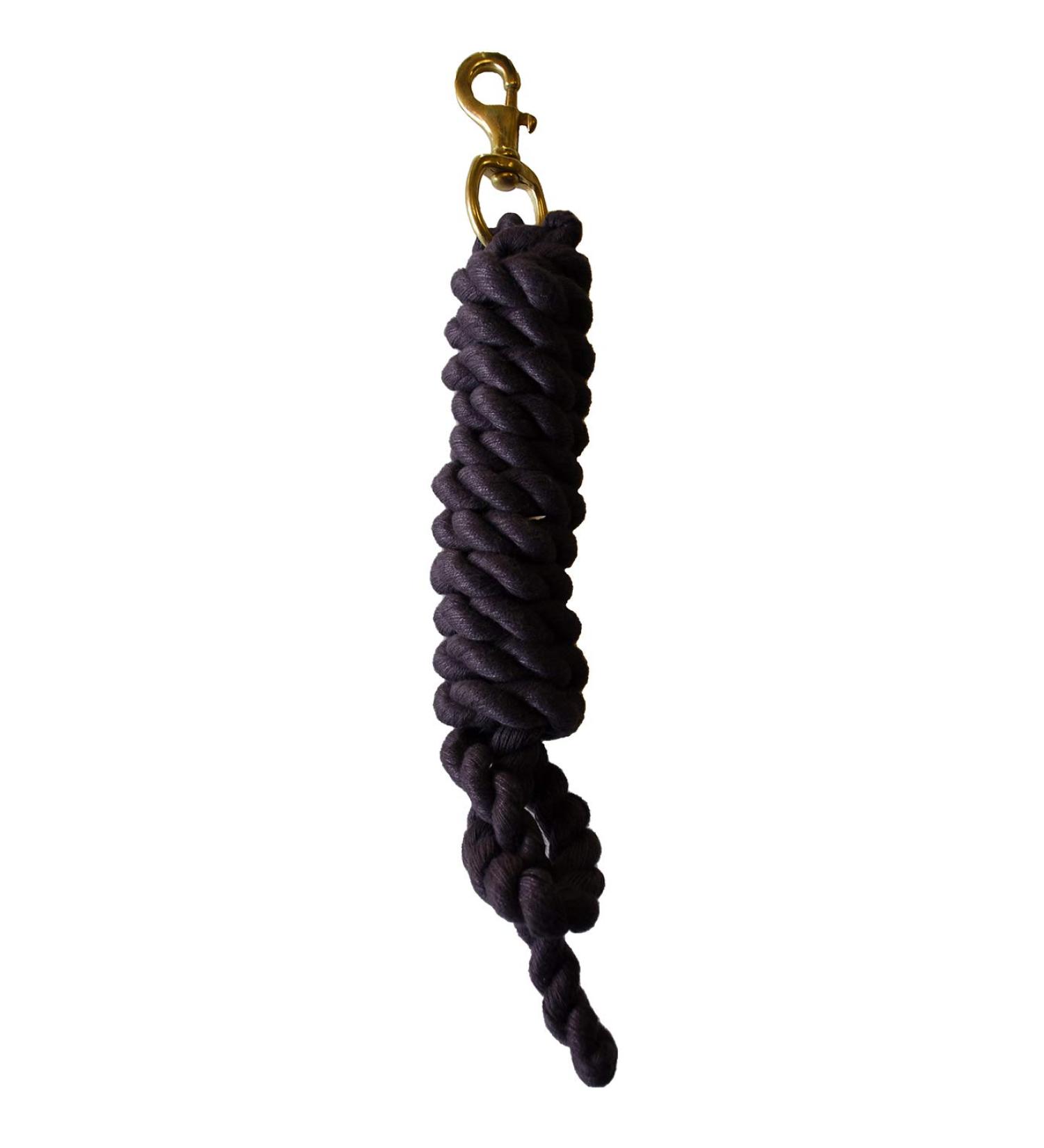 Rhinegold plain lead rope plum one size