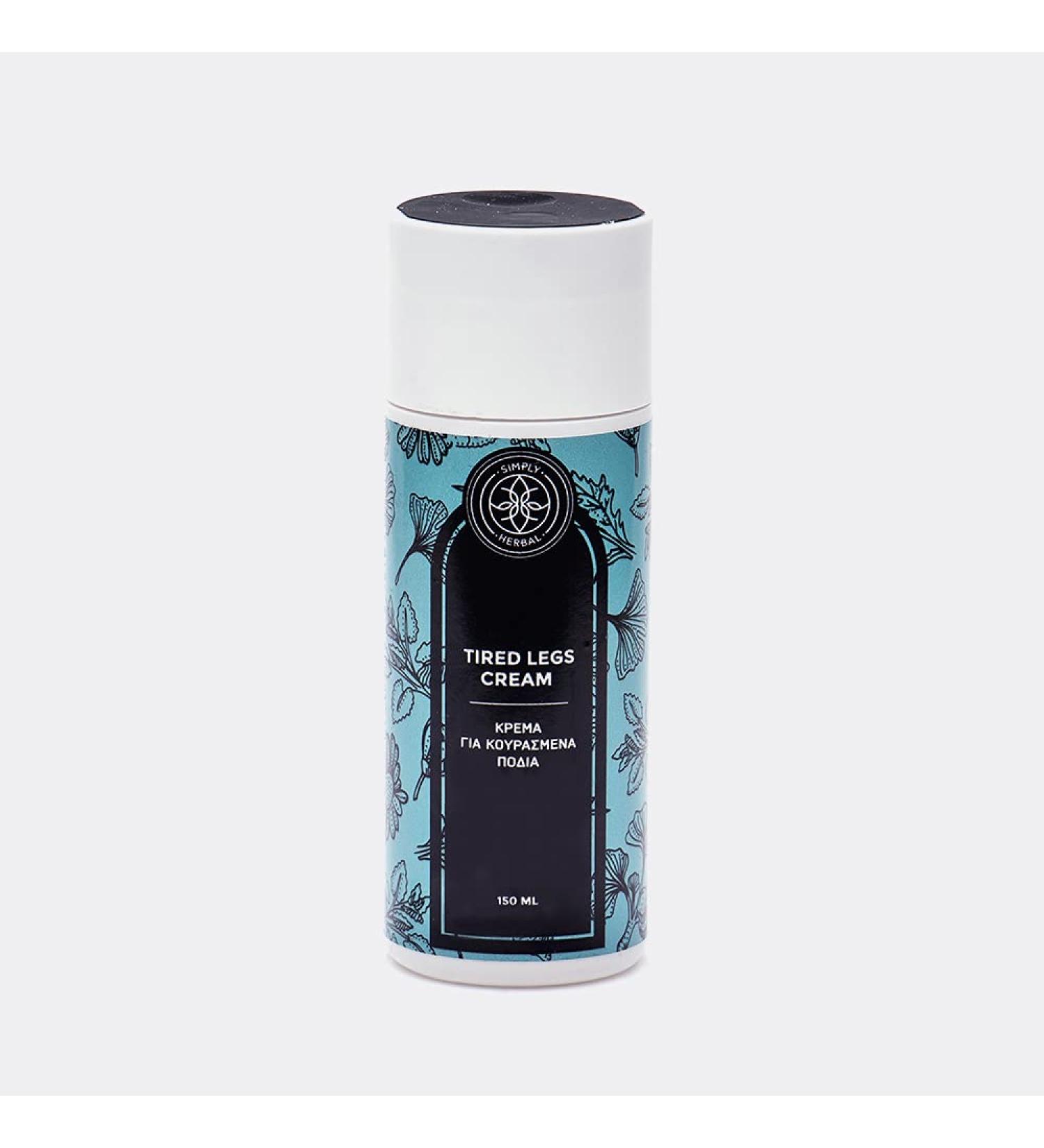 Simply Herbal Tired Leg Cream with Natural Oil Blend (150 ml)