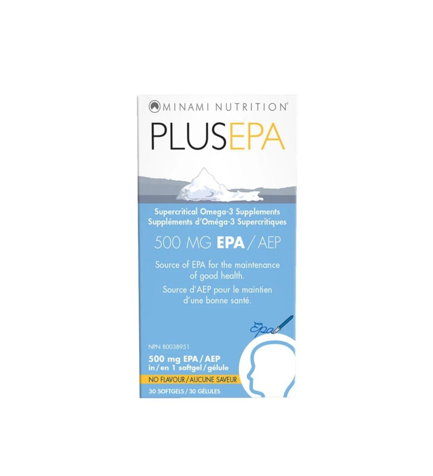 Minami PlusEpa 500mg Epa Softgels 30 Count No Flavour - Buy Online on GoSupps.com