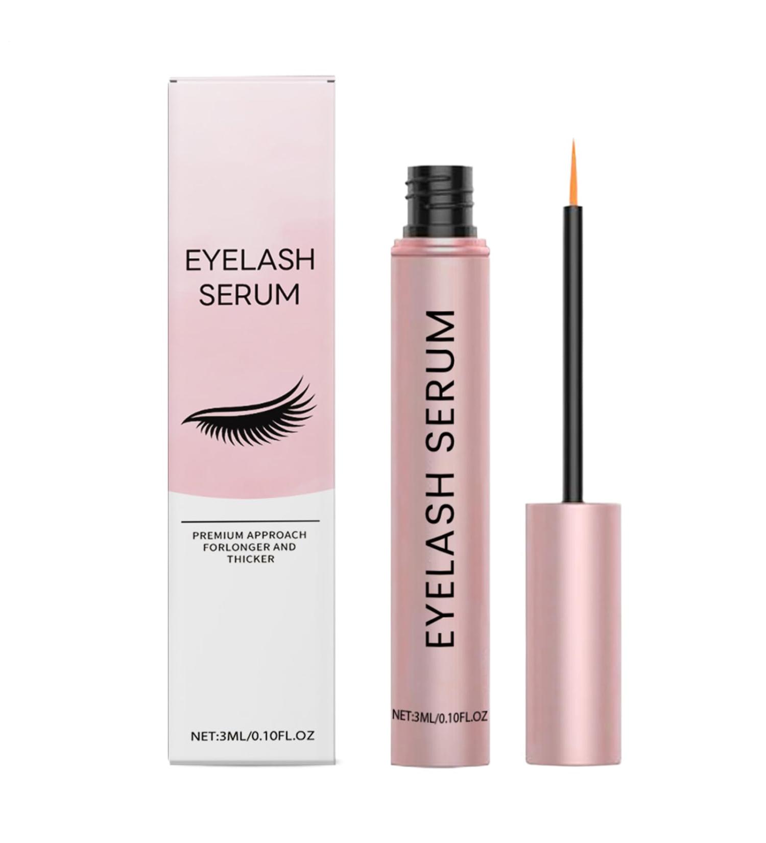 Eyelash Oil 3ml Eyelash Growth Enhancer Nongreasy Lightweight Nourishing Primer for Thicker and Longer Looking Results Women Girls Travel Home - Buy Online on GoSupps.com
