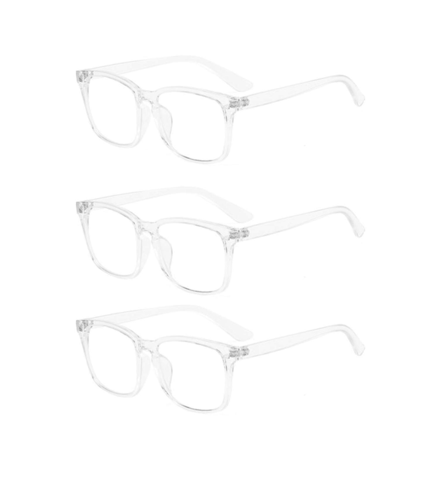 Suertree Blue Light Filter Reading Glasses - Computer Glasses for Men & Women - 3 Pcs 2.00x - Eye Strain Relief & Visual Aid - Buy Online on GoSupps.com