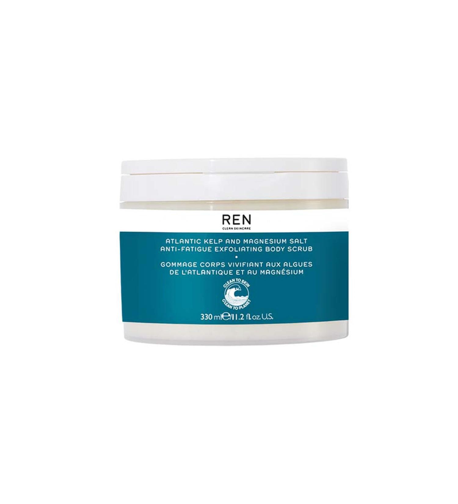 REN Clean Skincare Atlantic Kelp & Magnesium Anti-Fatigue Body Scrub 330ml - Revitalize & Refresh Your Skin - International Shipping Available - Buy Online on GoSupps.com