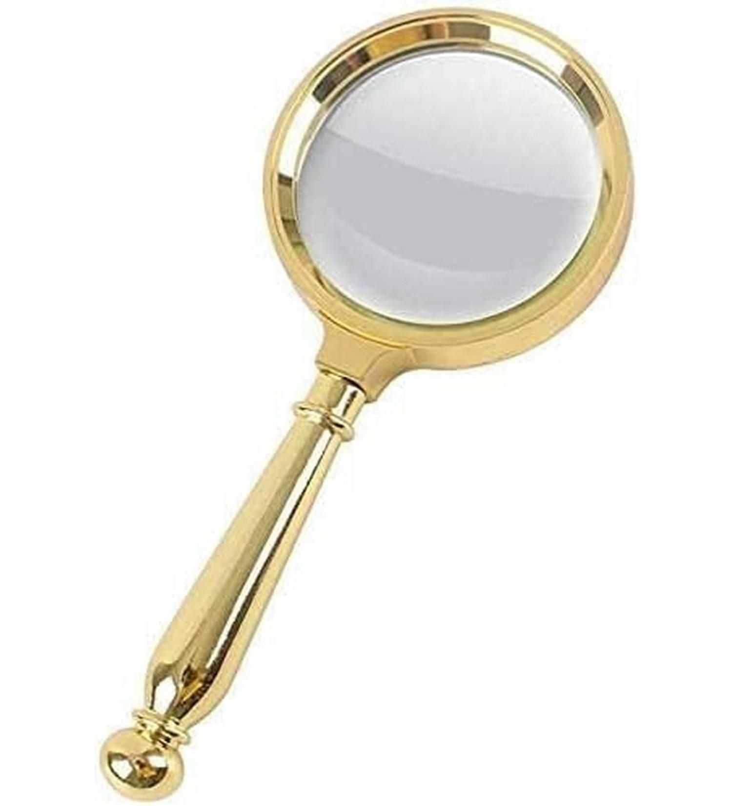 Portable Magnifier Handheld HD 20 Times Old Man Reading Service Appraisal Magnifier Full of Stars - Buy Online on GoSupps.com
