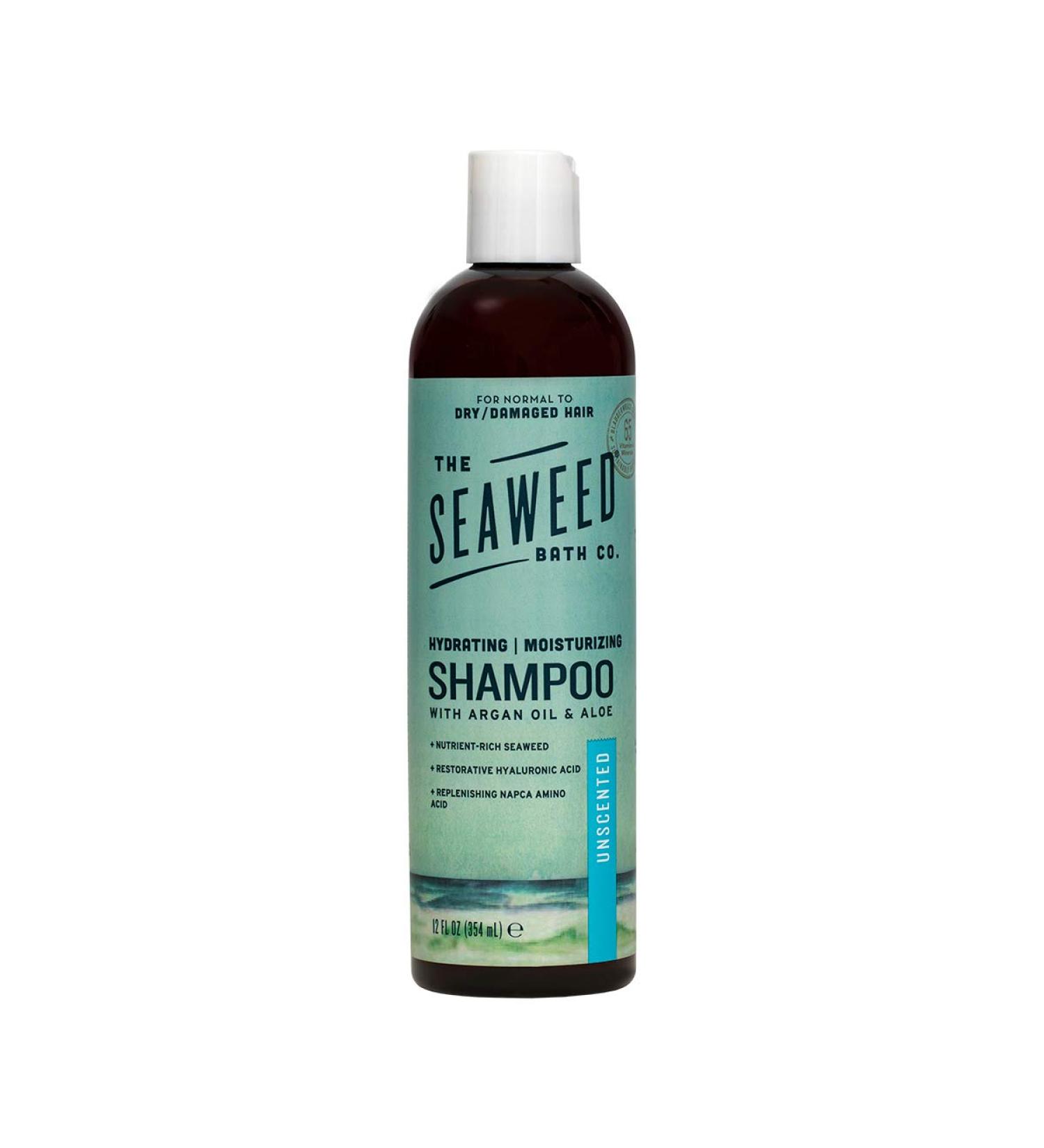 Moisturizing Unscented Argan Shampoo - The Seaweed Bath Co. | Hydrating & Nourishing - Buy Online on GoSupps.com