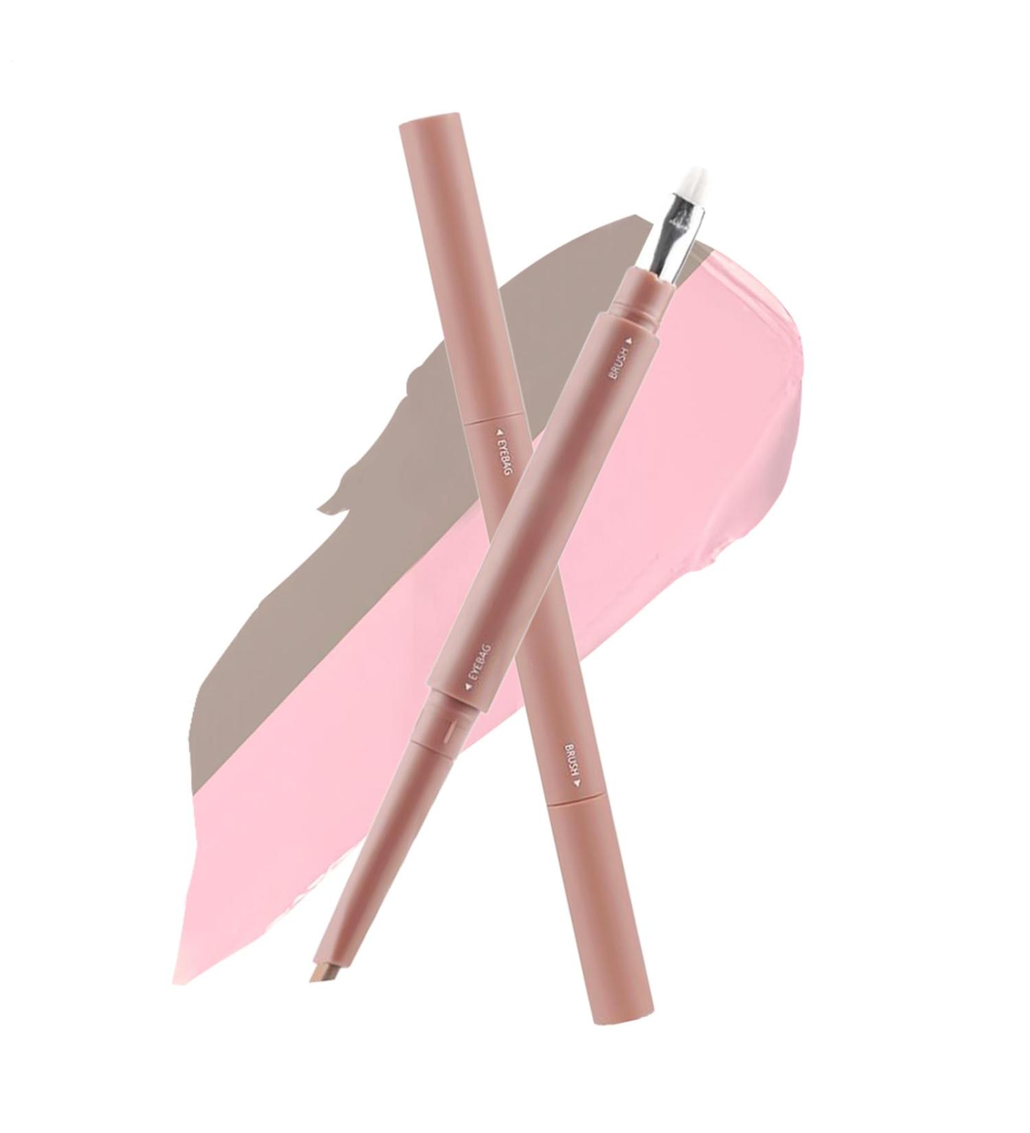 Eye Highlighter | Two-Color Teardrop Illuminating Pencil - Eyeshadow 2.5g for Women and Girls for Women Face Travel Girls Parties - Buy Online on GoSupps.com