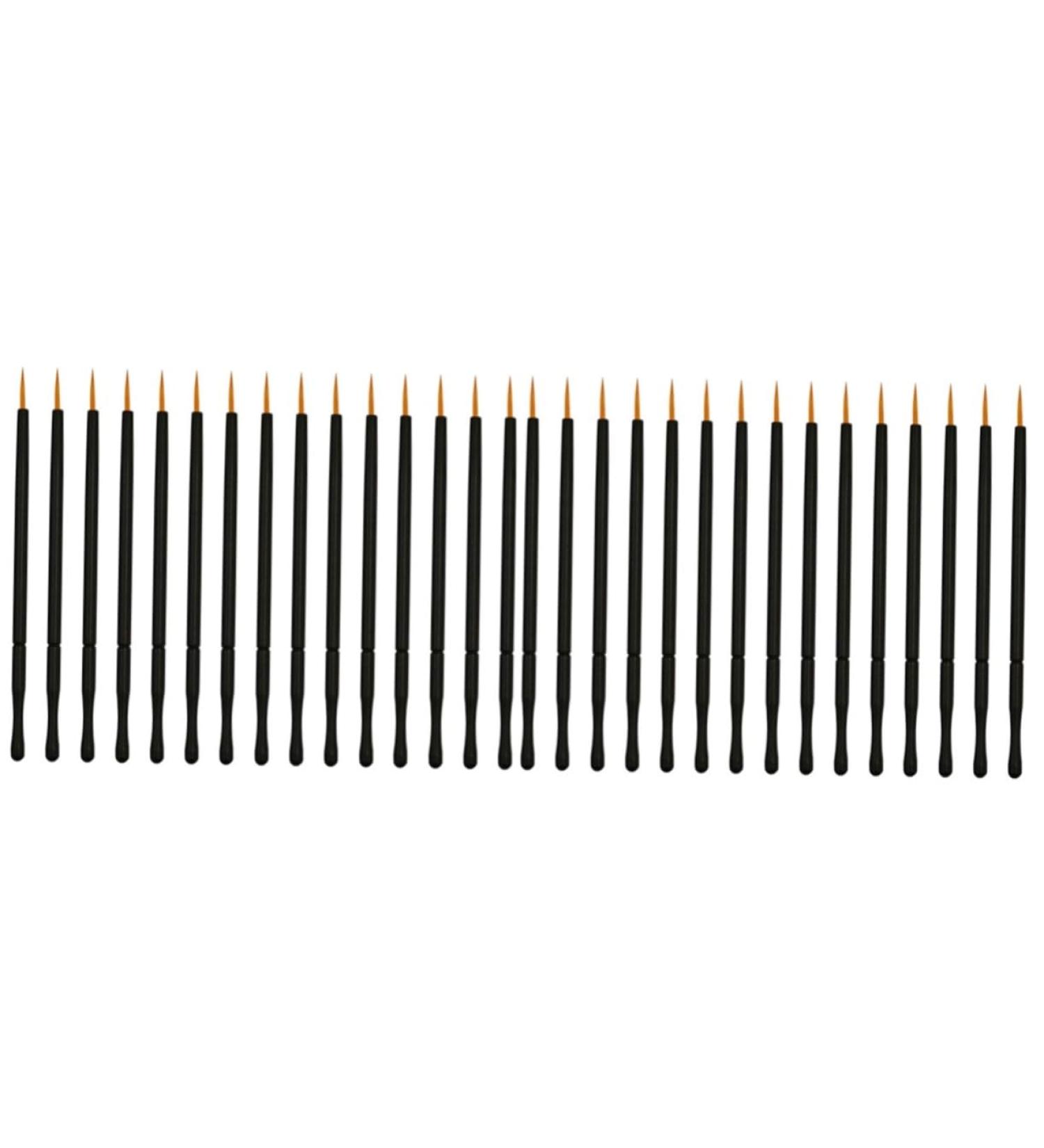 Baluue 100 Pcs Eye Makeup Tools Eyeliner Applicator Tool Gel Eyeliner Pencil Eyeliner Brushes Orange - Buy Online on GoSupps.com