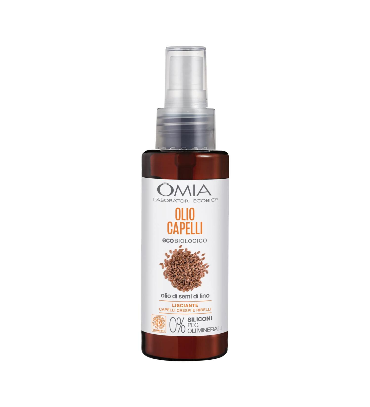 Omia Laboratoires Hair oil Flax seeds - Buy Online on GoSupps.com