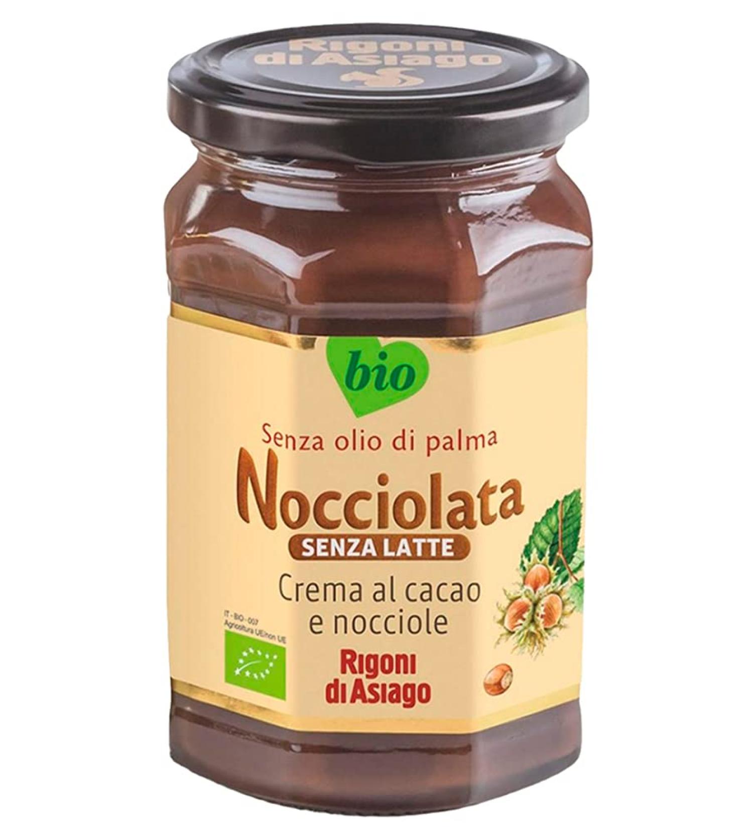 Rigoni di Asiago Nocciolata Organic Hazelnut Spread Dairy Free 9.52 oz (6 Count) | Buy Now - Buy Online on GoSupps.com