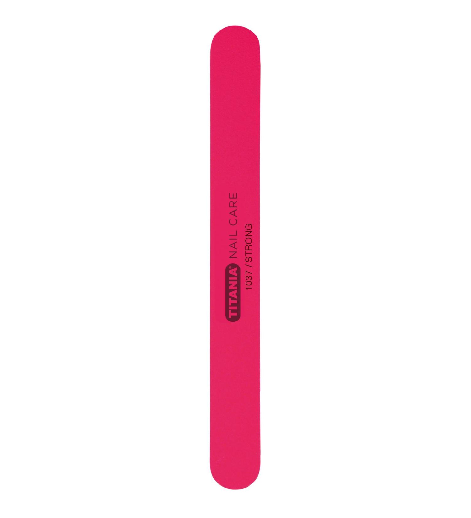 TITANIA Neon file double-sided coarse red 1 pack (1 x 18 g)