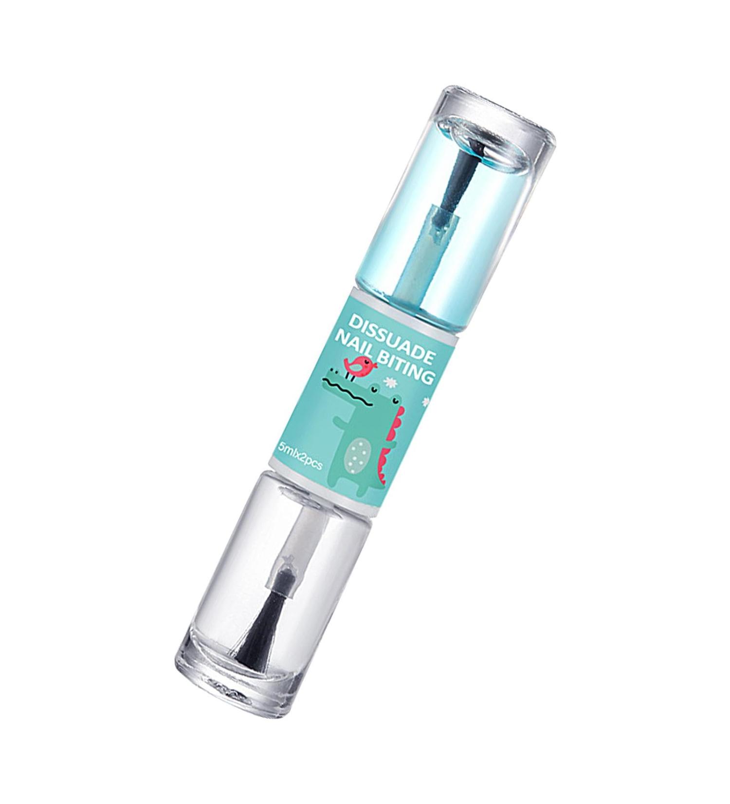 Teksome No Bite Nail Polish | 10ml Anti-Biting Nail Polish | Mild and Safe Nail Biting Stop Tool for Children Adults Teenagers of All Ages - Buy Online on GoSupps.com