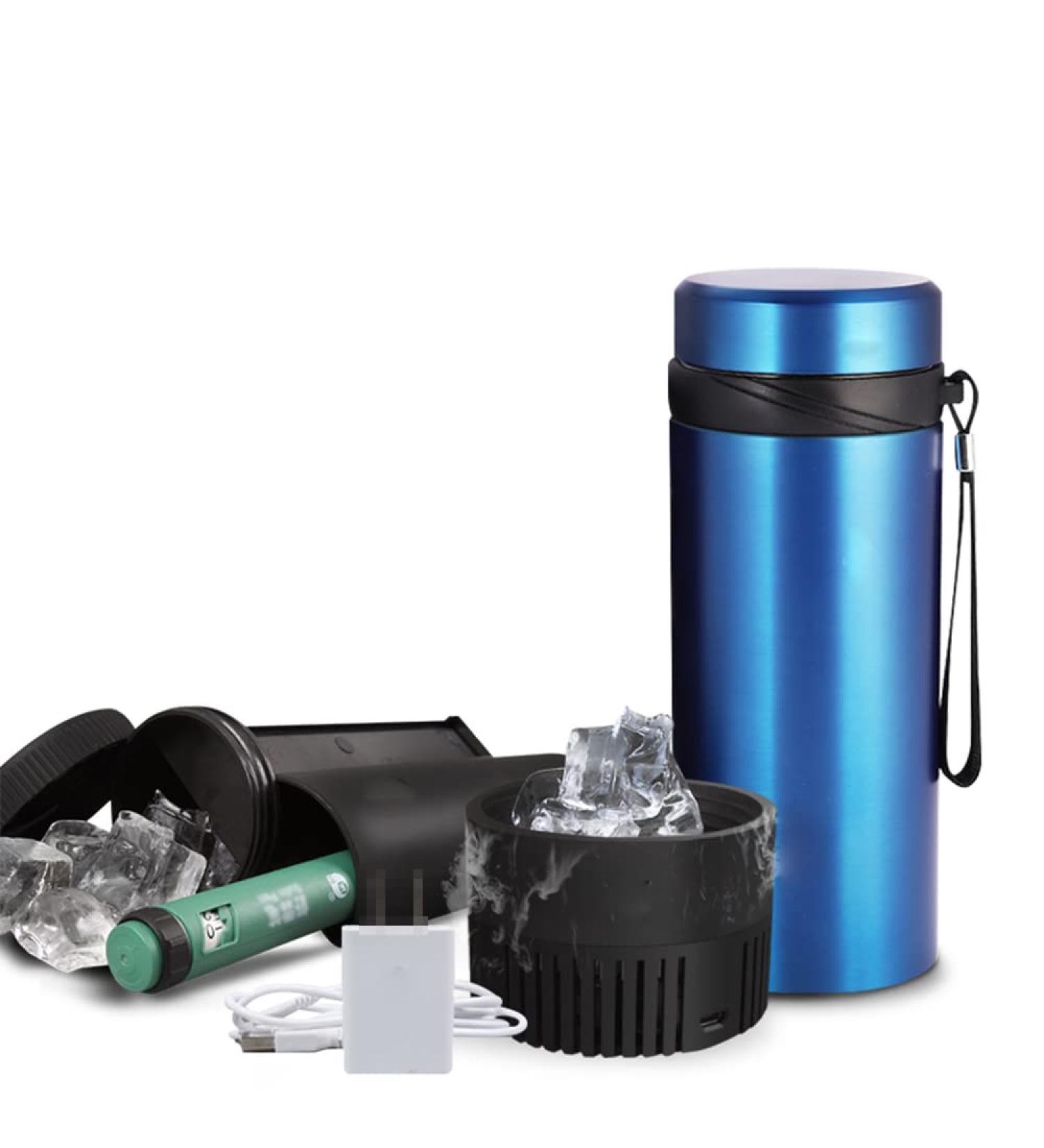 NoaLED Portable Insulin Refrigerator Car Cooling Cup Mini Medicine Constant Temperature Refrigerated Medicine Cup Long Standby Time - Buy Online on GoSupps.com