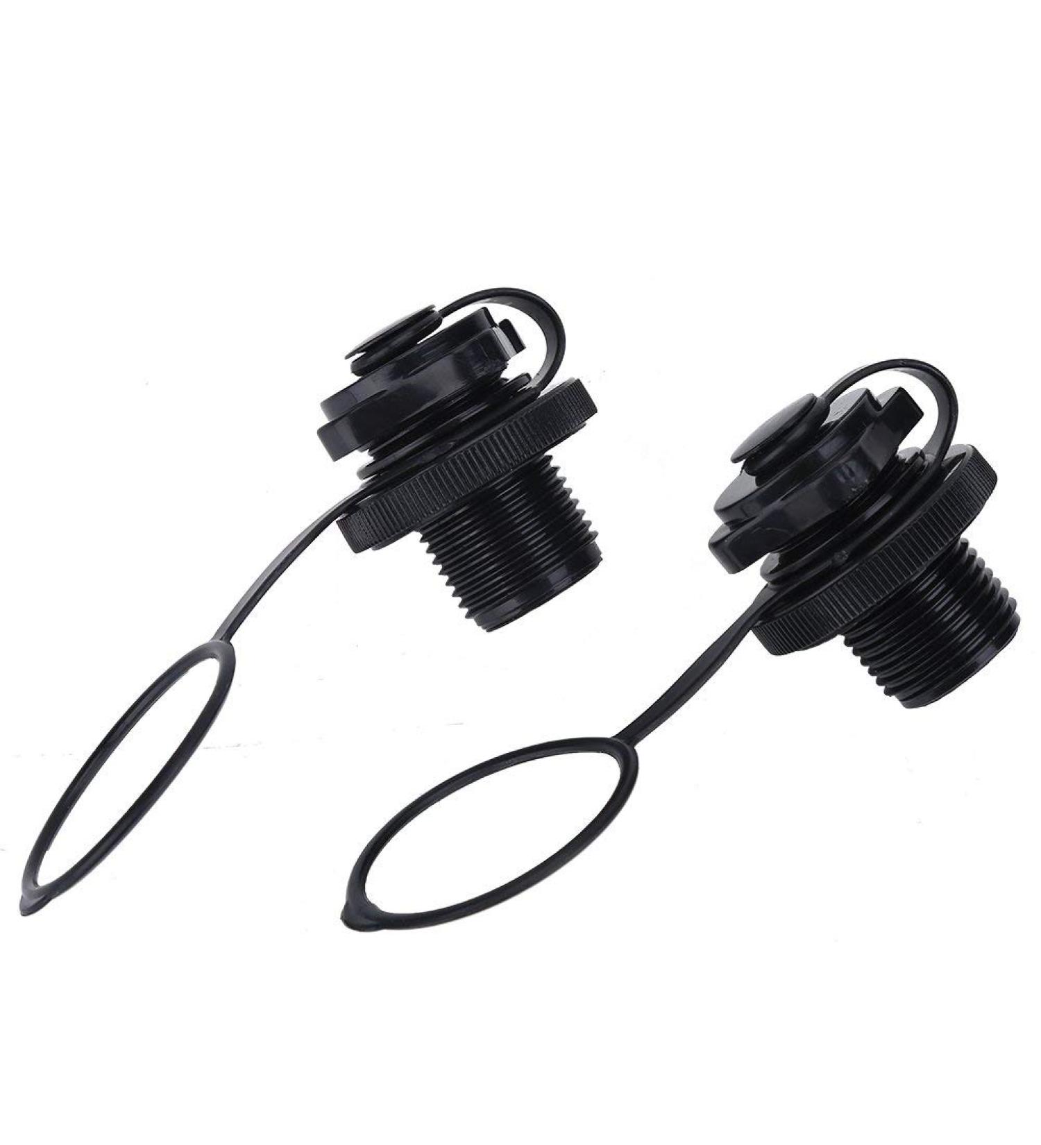 Inflatable Boat Valve 2pcs Replacement Screw Air Valve - One-Way Inflation for Kayak, Raft, Pool Boat - High-Quality Plug - Buy Online on GoSupps.com