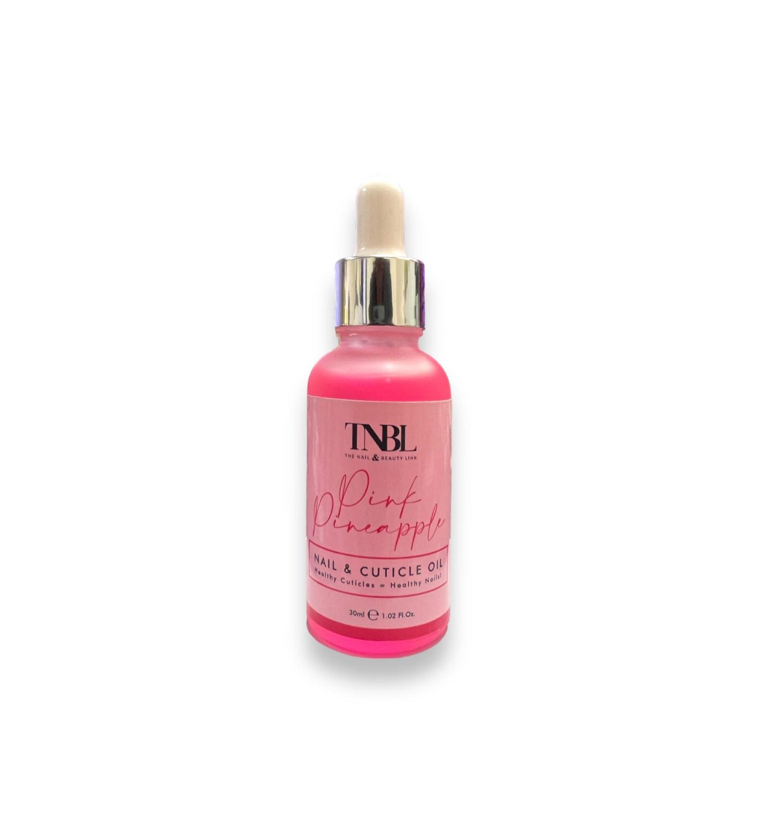 TNBL Pink Pineapple 30ml Nail & Cuticle Oil Dropper - Hydrating Formula for Healthy Nails - Buy Online on GoSupps.com