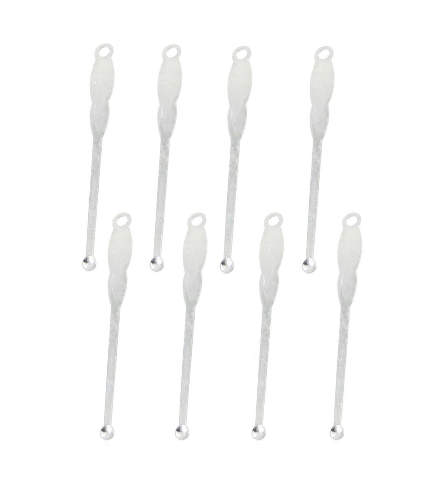 Qtqgoitem 8 Pcs Silver Tone Metal Ear Wax Remover Cleaner Earpicks Beauty Tool (Model: 44d 2d5 7f4 edb c4c)
