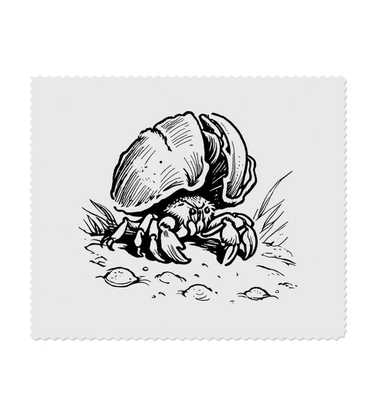 Buy 2 x Hermit Crab Microfiber Cleaning Cloths - Eco-Friendly & Durable | International Shipping Available - Buy Online on GoSupps.com