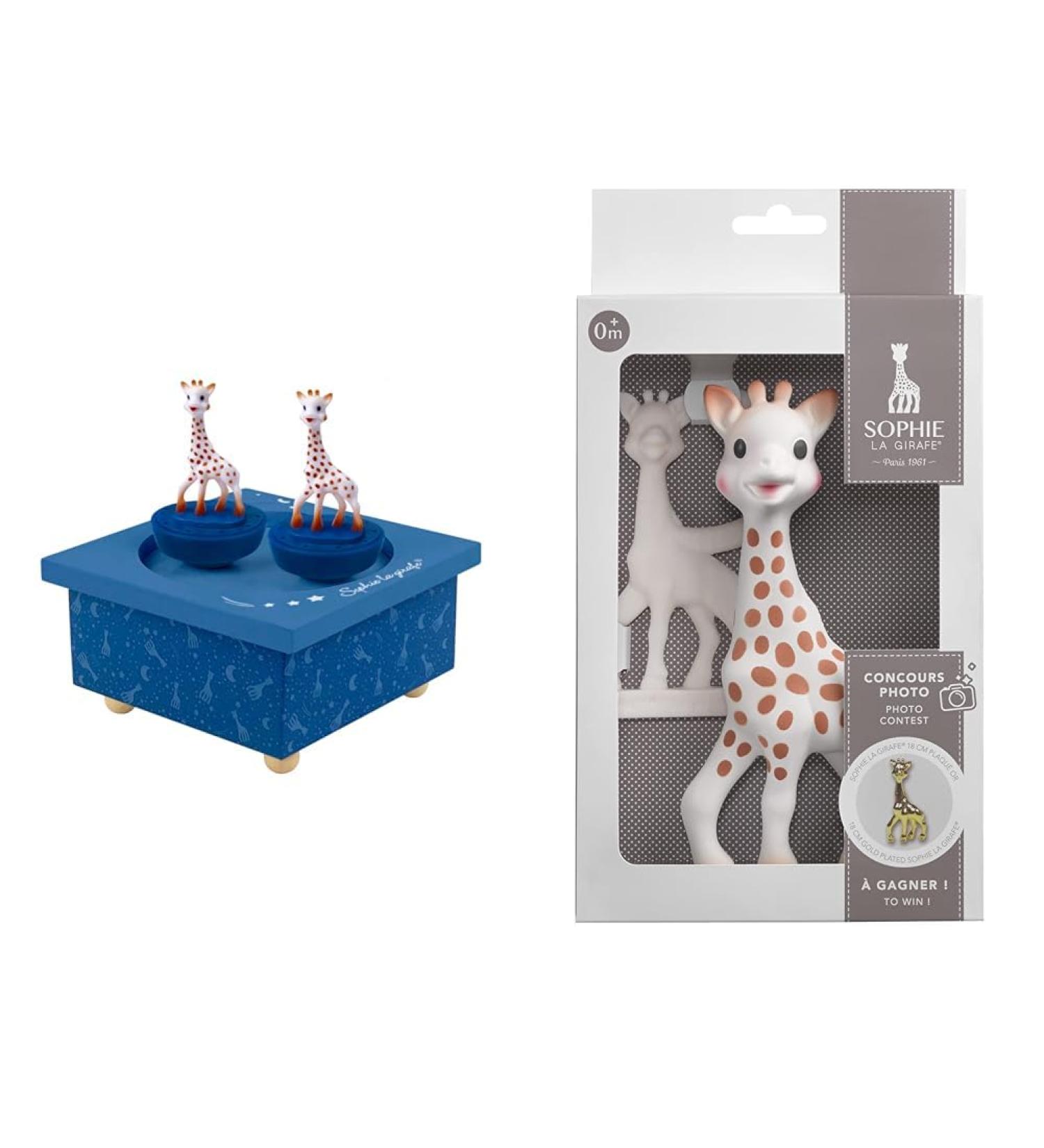 Troßelier 6295195 Music Box with Dancing Giraffes | Sophie La Girafe Gift Set for Children - International Shipping Available - Buy Online on GoSupps.com