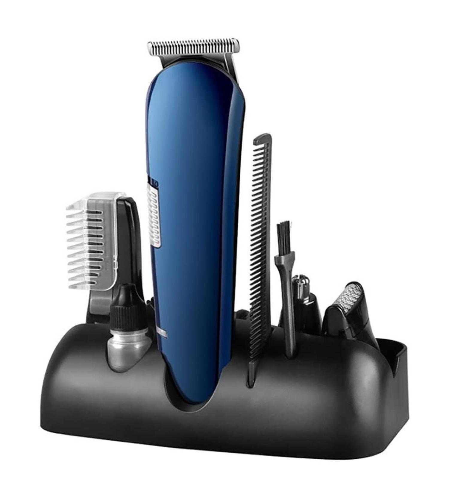 Buy 5-in-1 Hair Clippers for Men | Multifunctional USB Rechargeable Trimmer & Shaver | Perfect Beard Nose Ear & Eyebrow Grooming - Buy Online on GoSupps.com