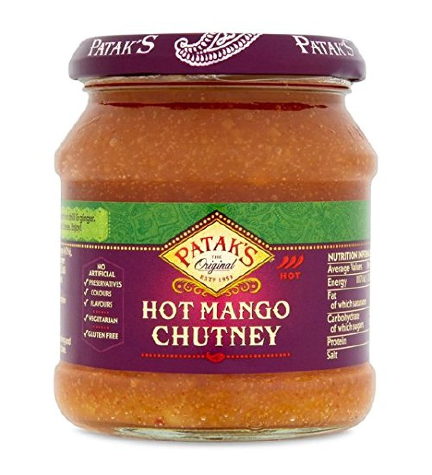 Patak's Hot Mango Chutney 340g