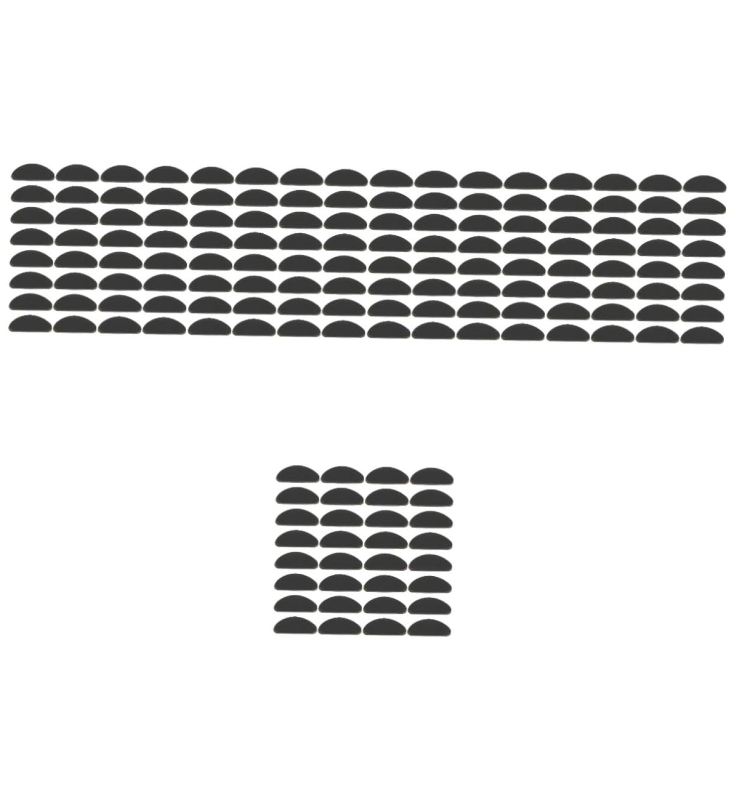 Buy Lurrose 90 Pairs Self-Adhesive Glasses Nose Pads - Glow Silicone Repair Pads for Sunglasses & Glasses - Black - 1.9x0.1cm - International Shipping Available - Buy Online on GoSupps.com