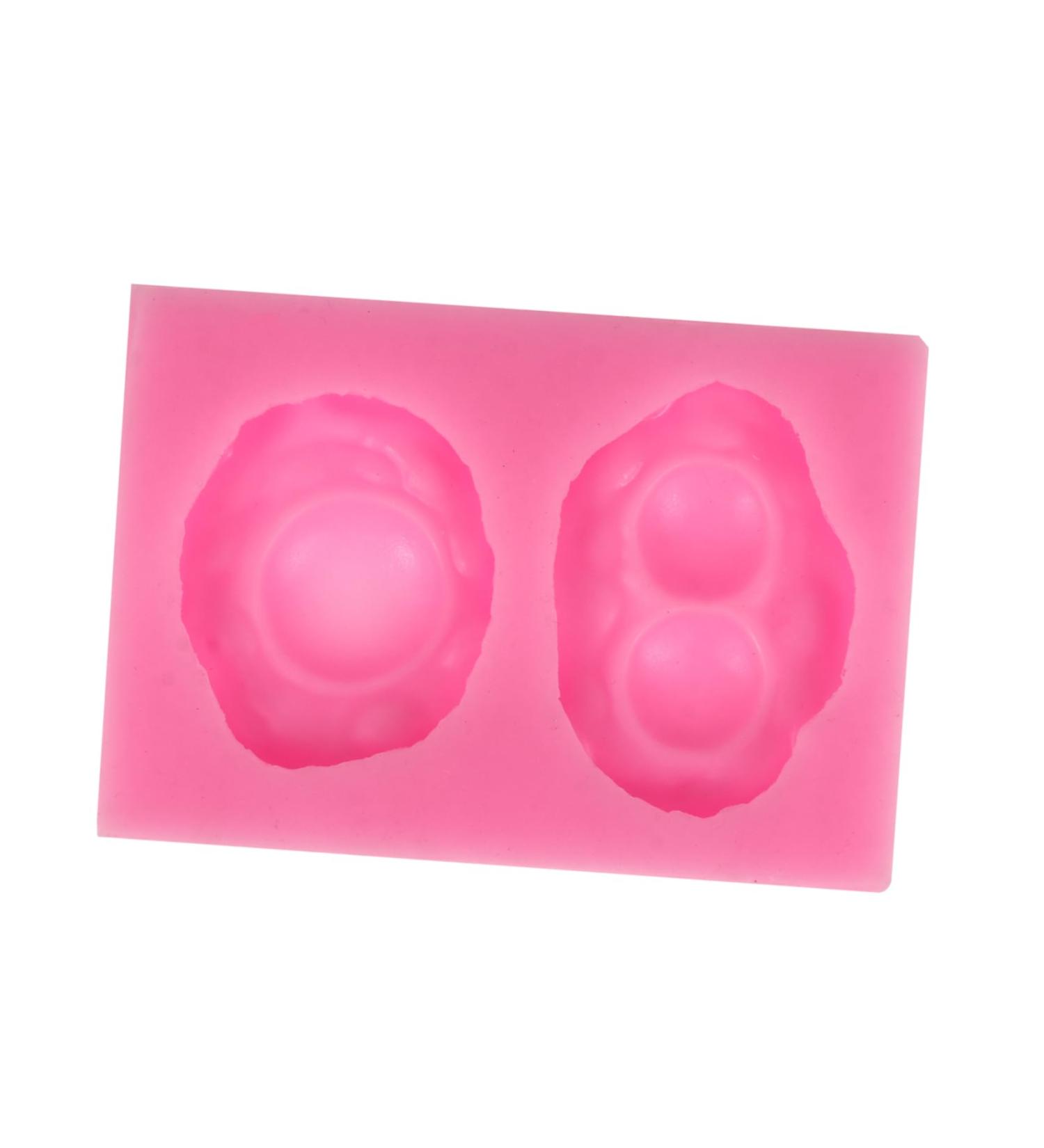 Zerodeko Fried Egg Mold Silicone Molds Ice Cube Candy Chocolate Fondant DIY Mold Creative Mould Food Bakeware - Buy Online on GoSupps.com