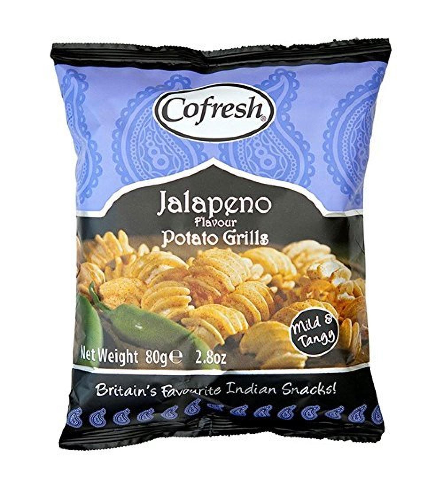 Cofresh Snacks Foods Ltd A Cofresh Jalapeno Grills for potatoes (80 g)