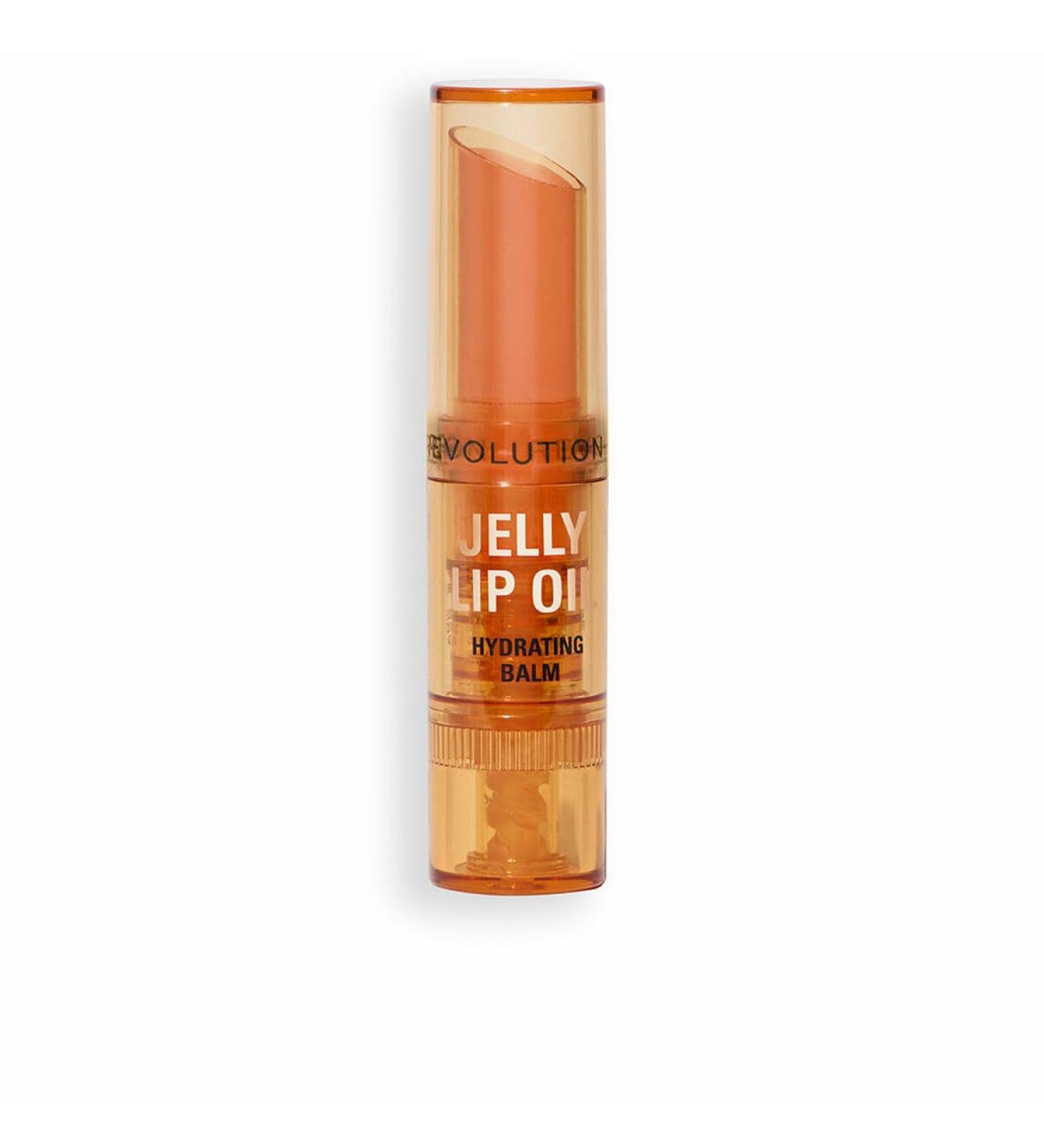 NOVA ENGEL Jelly Lip Oil Hydrating Balm Popsicle Peach 24 Gr