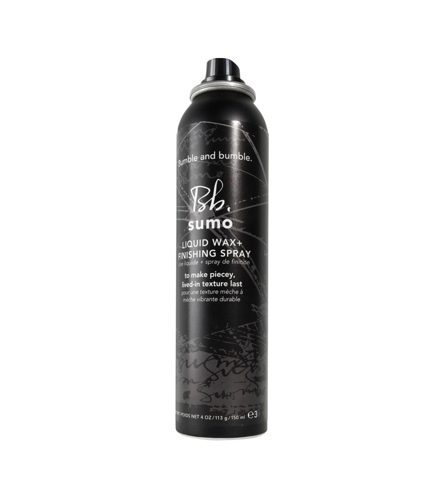 Bumble and bumble. Sumo Liquid Wax + Finishing Spray | For Piecey Texture Buildable Separation Light Hold + Natural Shine | Straight to Coily 4 Ounce - Buy Online on GoSupps.com