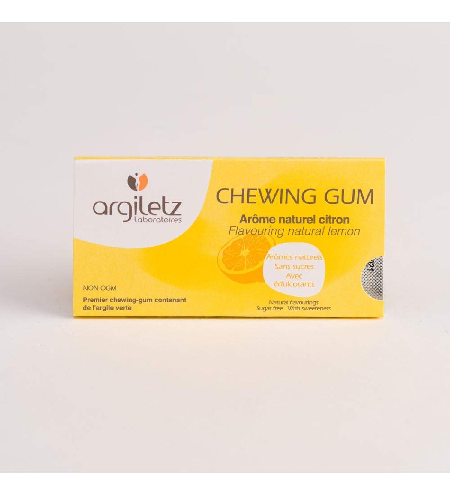 ARGILETZ Lot de 2 bo tes de 12 chewing-gum au citron distribu par ARCILIA