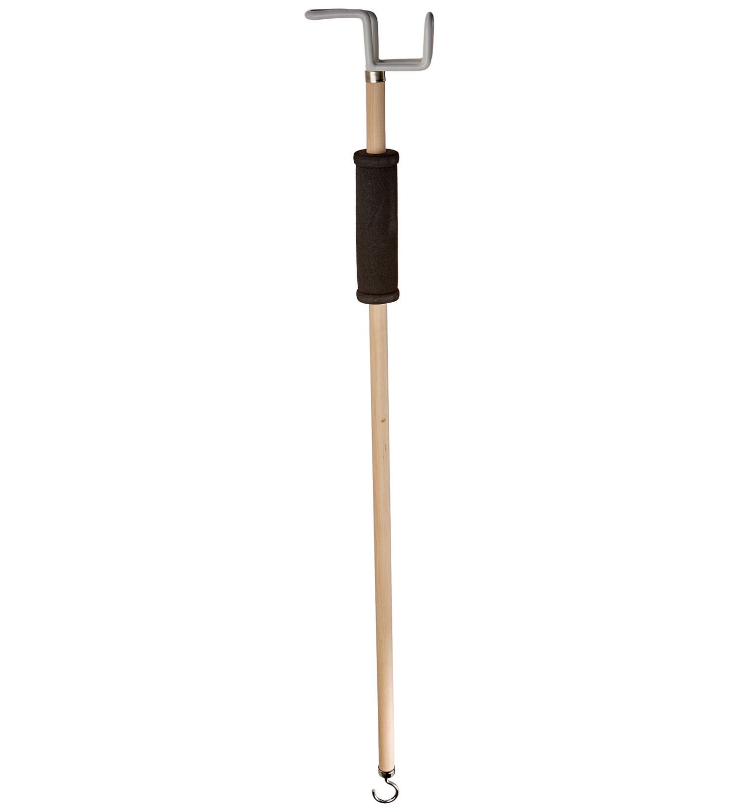 Sammons Preston Deluxe Dressing Stick & Sock Puller with Button Hook - Disability Aid for Independent Living - Buy Online on GoSupps.com