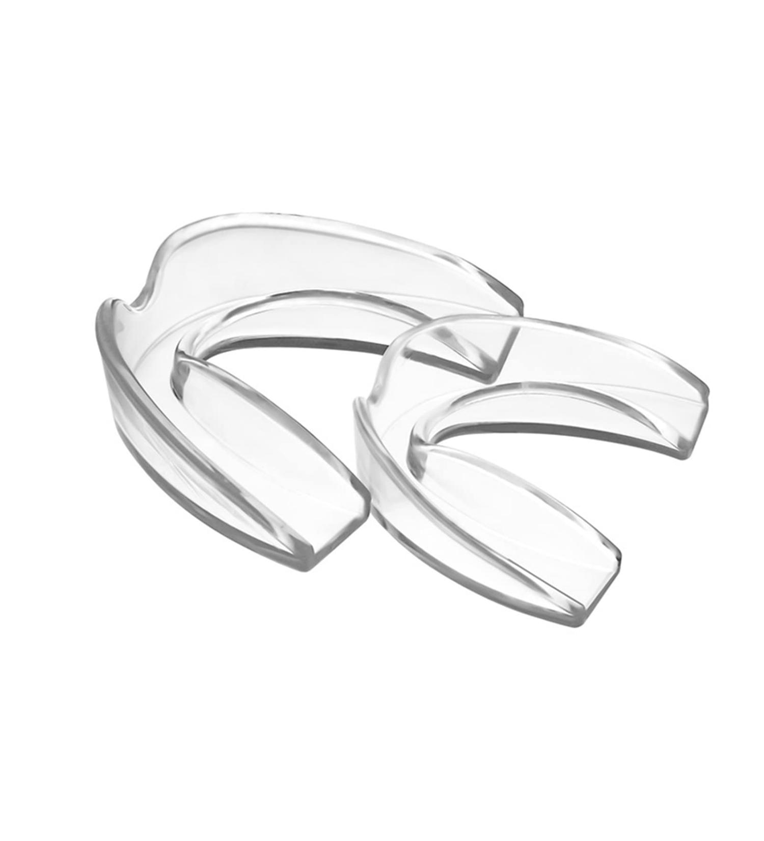 Mouth Guard Set for Teeth Grinding with Storage Case 2 Pack Mouthguard Moldable Night Guards for Anti Teeth Grinding QINQUAN - Buy Online on GoSupps.com