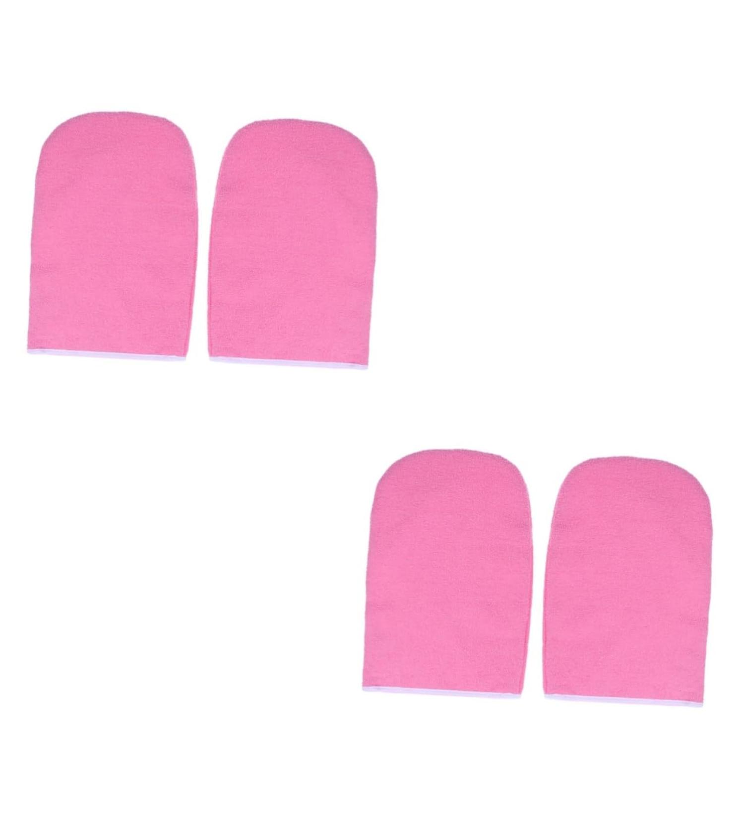 DOITOOL 2 Pairs Hand Treatment Mitts Bath Treatment Mitt Paraffin Wax Gloves Insulated Gloves Hand Spa Cotton Gloves Insulation - Buy Online on GoSupps.com