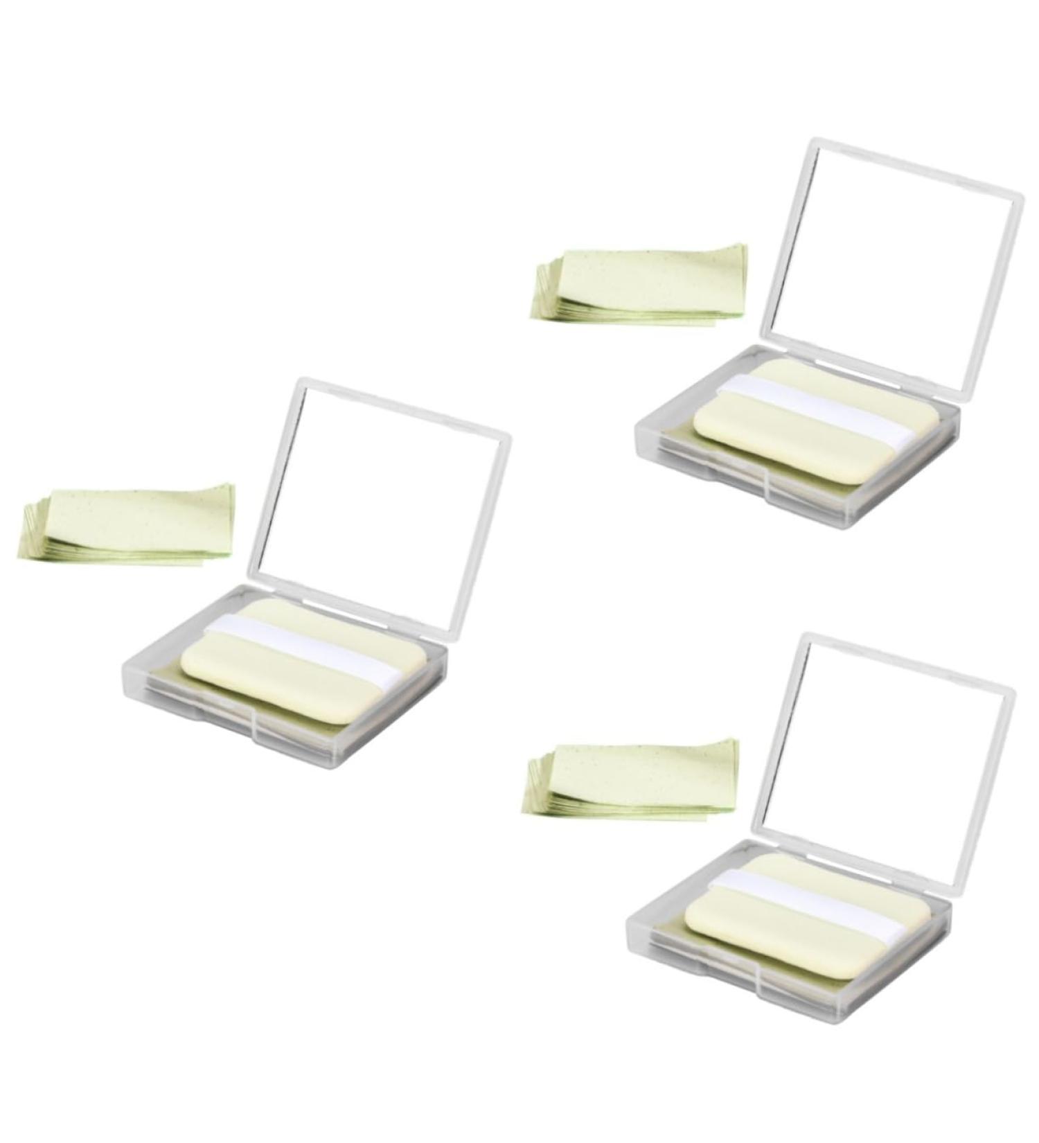 FRCOLOR 3 Sets Oil Blotting Paper Oil Absorbing Roller Paper Towel Facial Oil Absorbing Paper Face Cleaning Oil Paper Makeup Oil-Absorbing Papers Car Diffuser Cleansing Paper Oily Glass - Buy Online on GoSupps.com