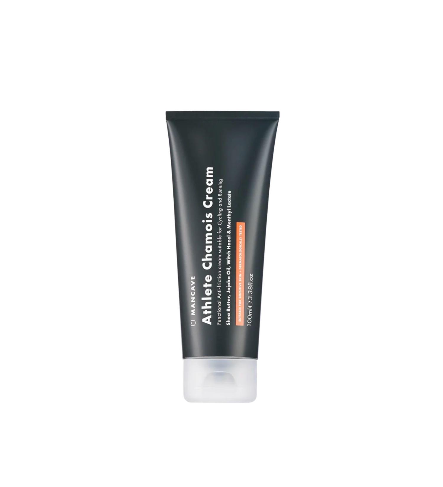 Mancave Chamois Creme for Athletes | Antimicrobial Rubbing Protection for Bicycle & Running | Vegan & Eco-Friendly | Made in GB - Buy Online on GoSupps.com