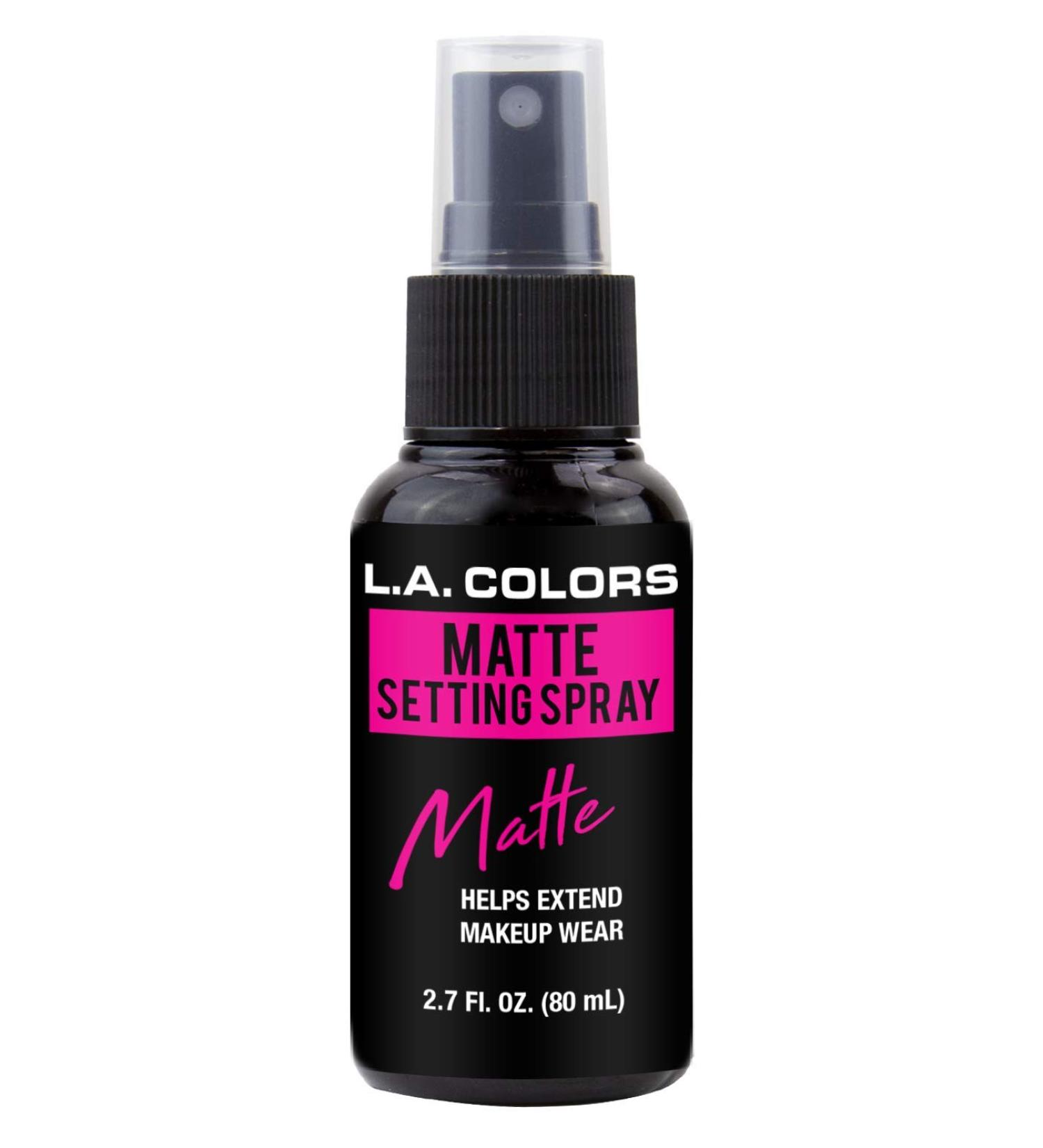 L.A. COLORS Matte Setting Spray - 2.7oz | Long-Lasting Makeup Setting Spray - Buy Online on GoSupps.com