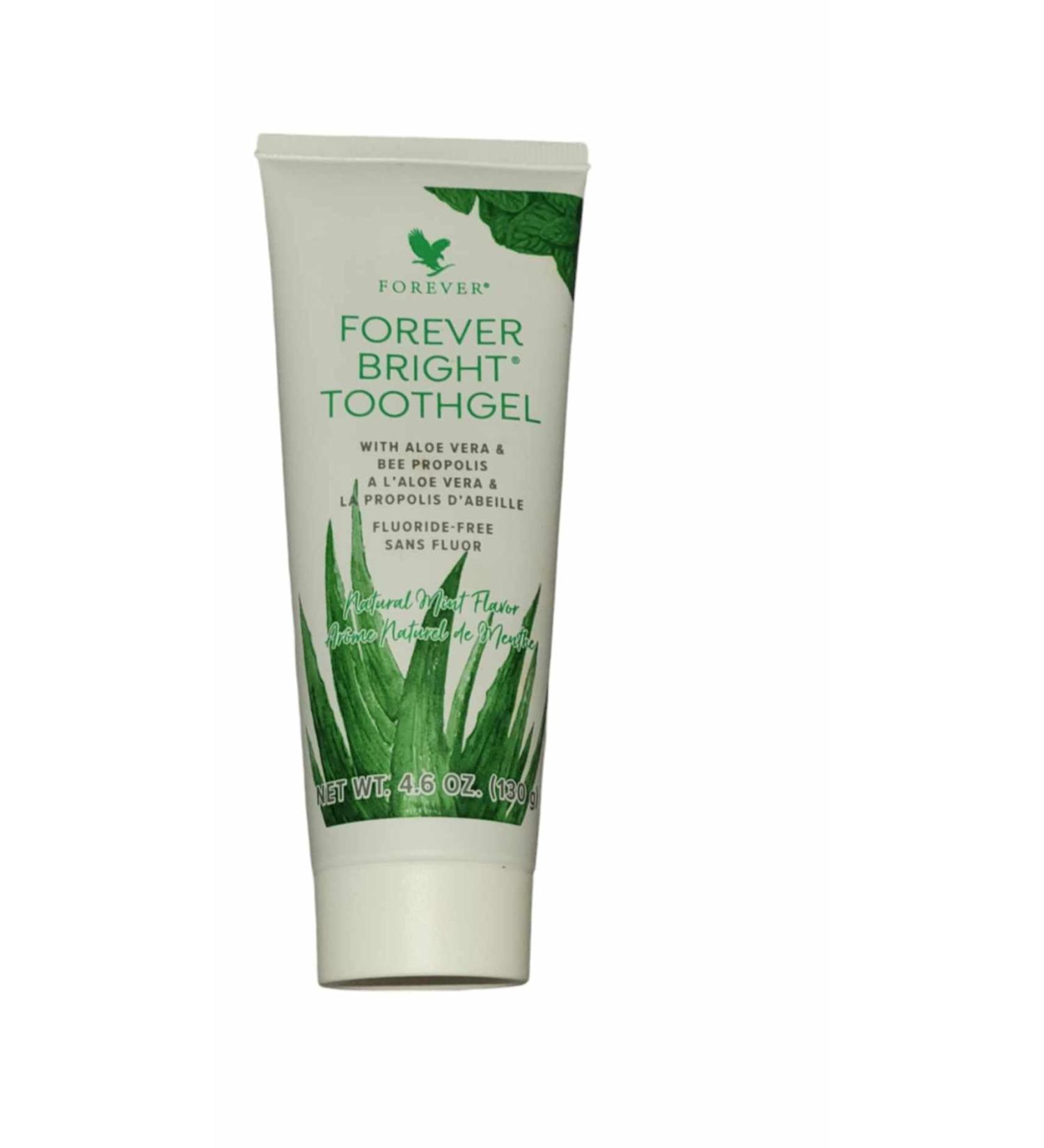Forever Living Products Forever Living Bright Gel Toothpaste 130ml Natural Mint Flavor Pack of 3