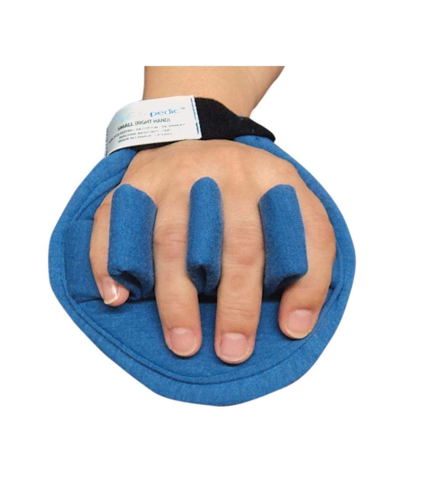 Ventopedic Premium Palm Protector w/Finger Separators & Cylinder Roll Right Small