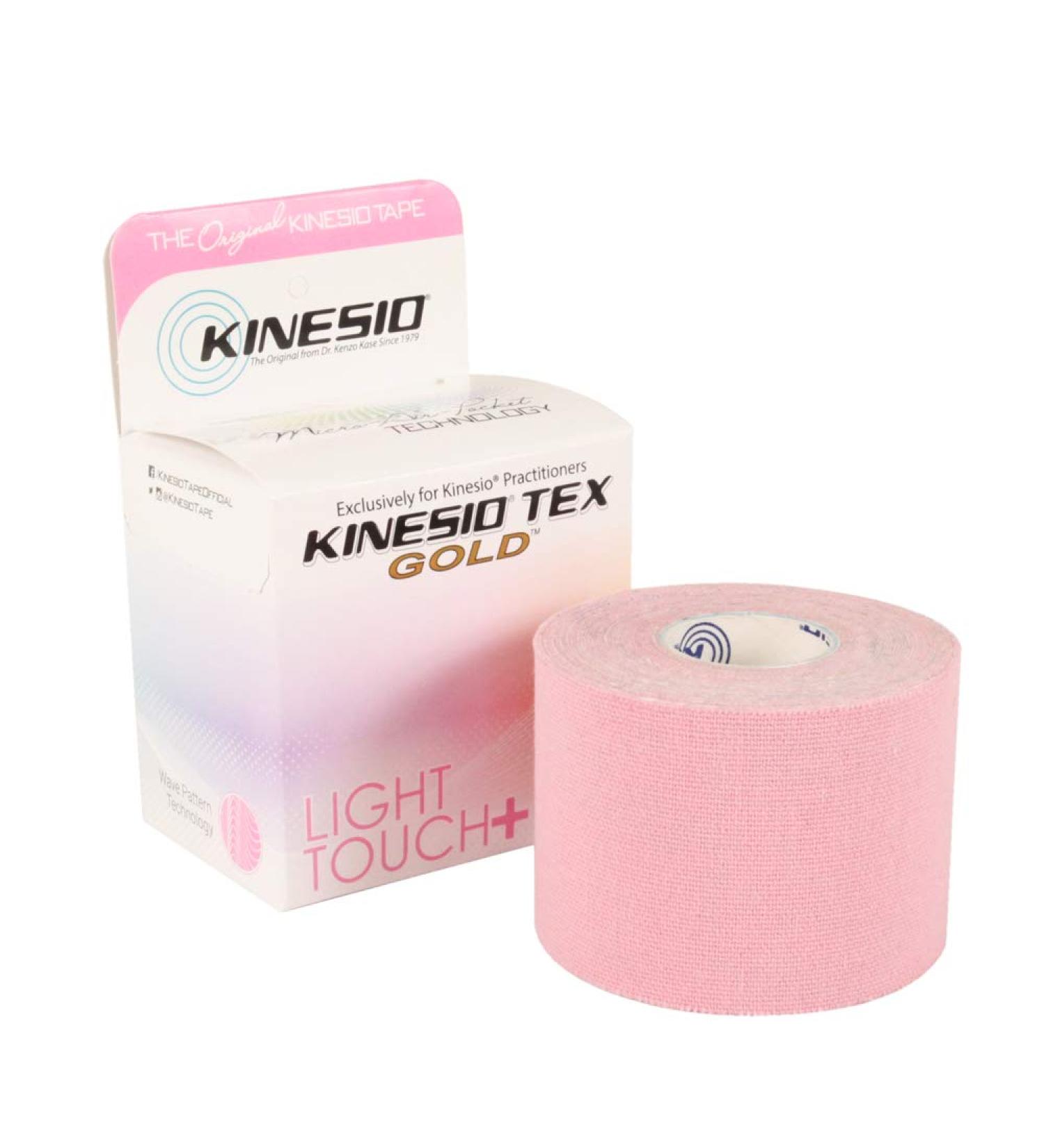 Kinesio Tape Tex Gold Light Touch - Sakura Pink 2 x 13 ft - Buy Online on GoSupps.com