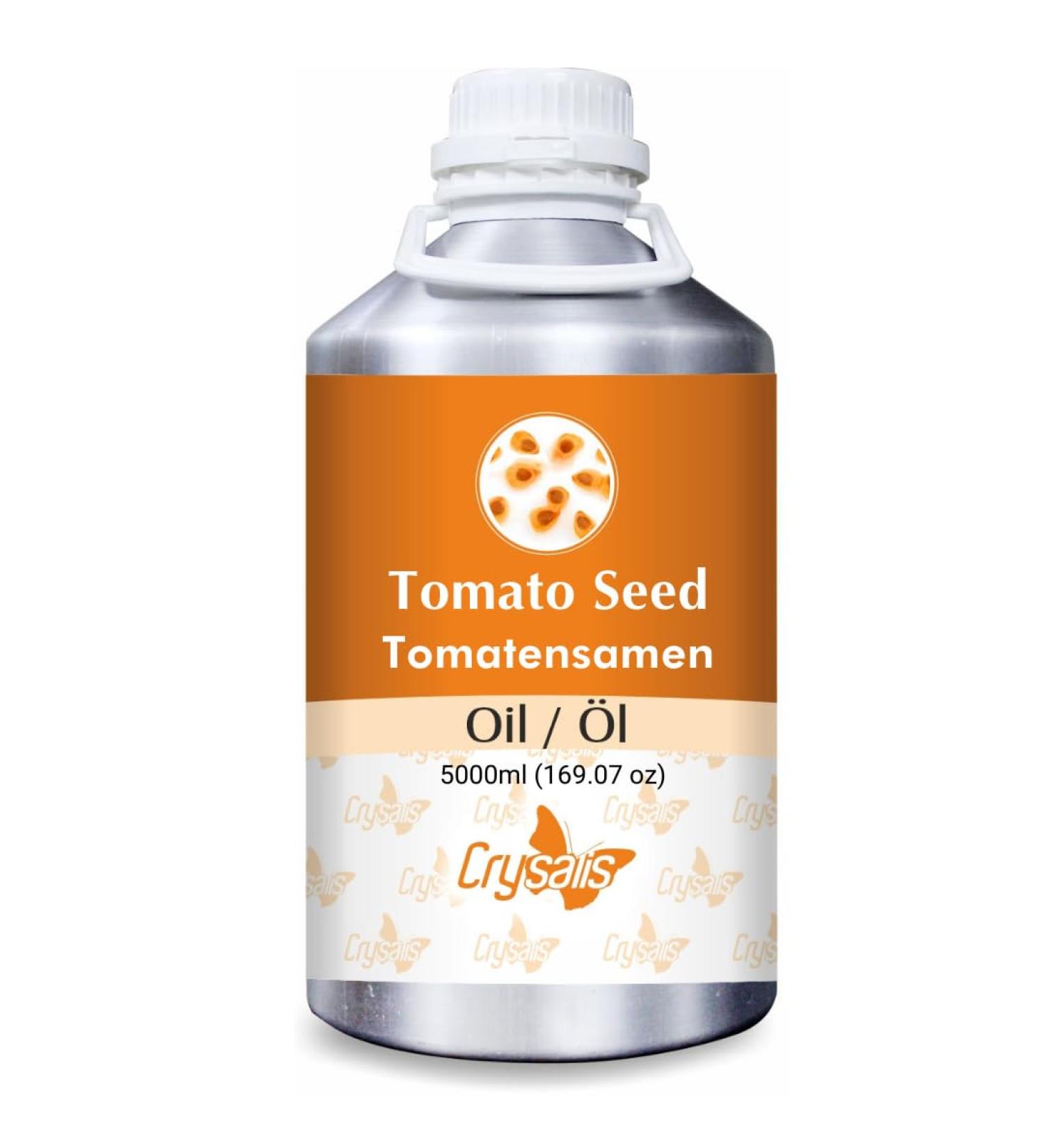 CRYSALIS Crysalis Tomato Seeds (Solanum Lycopersicum. L.) Oil - 5000 ml/169 Fl oz