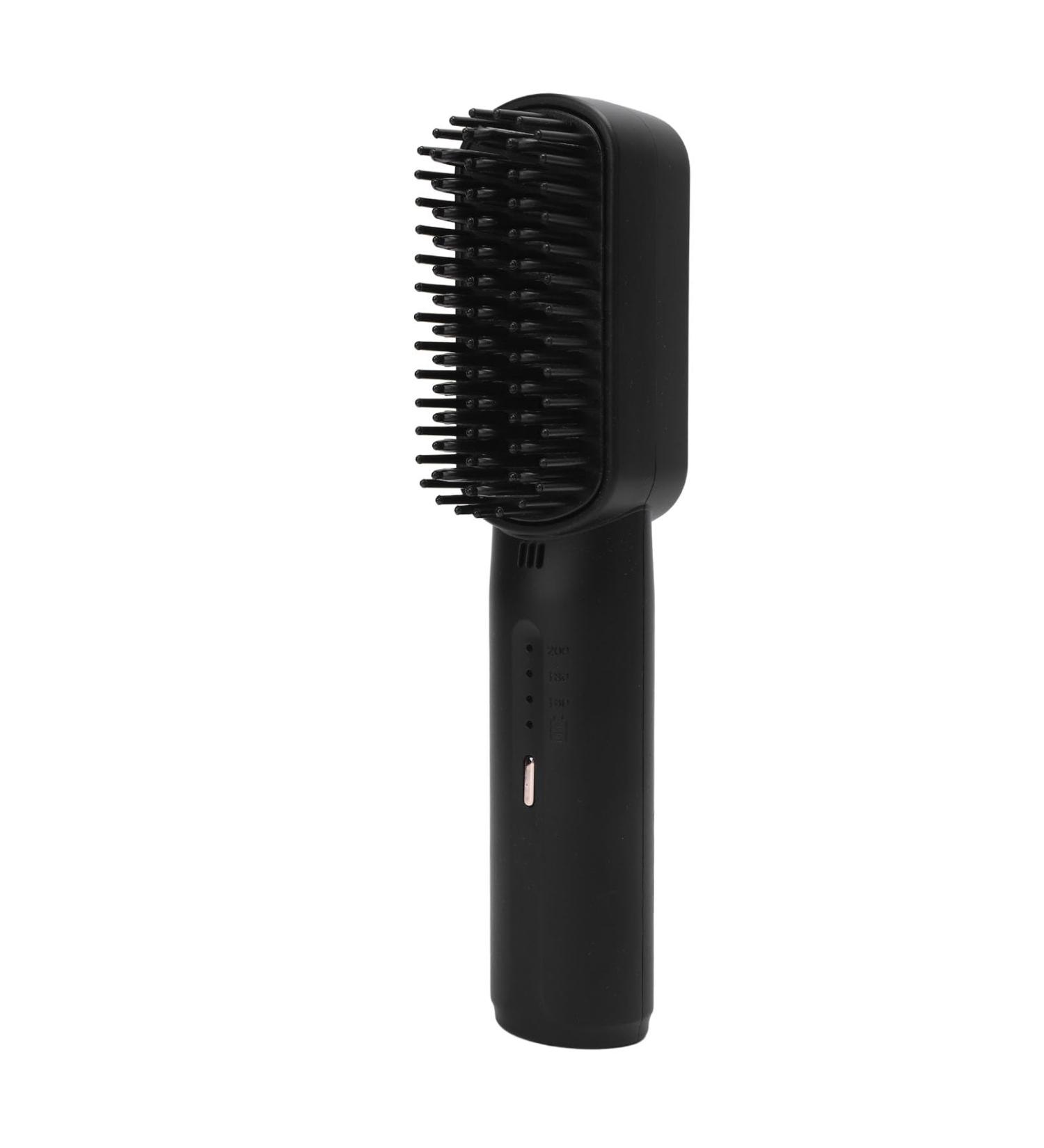 Buy Cordless Hair Straightener Brush - Ionic Heated Styling Comb | Negative Ion Hot Brush for Sleek Hair - International Shipping Available - Buy Online on GoSupps.com