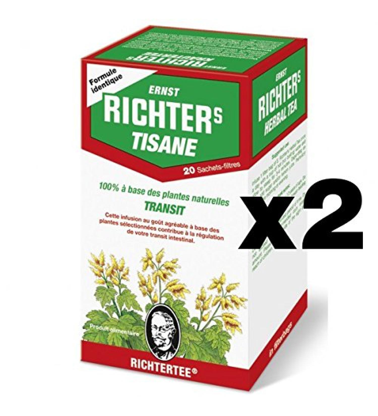 Ernst Richter Herbal Infusion Herbal Tea 40g - 100% Natural Herbal - 2 x 20 Filter Bags 2g