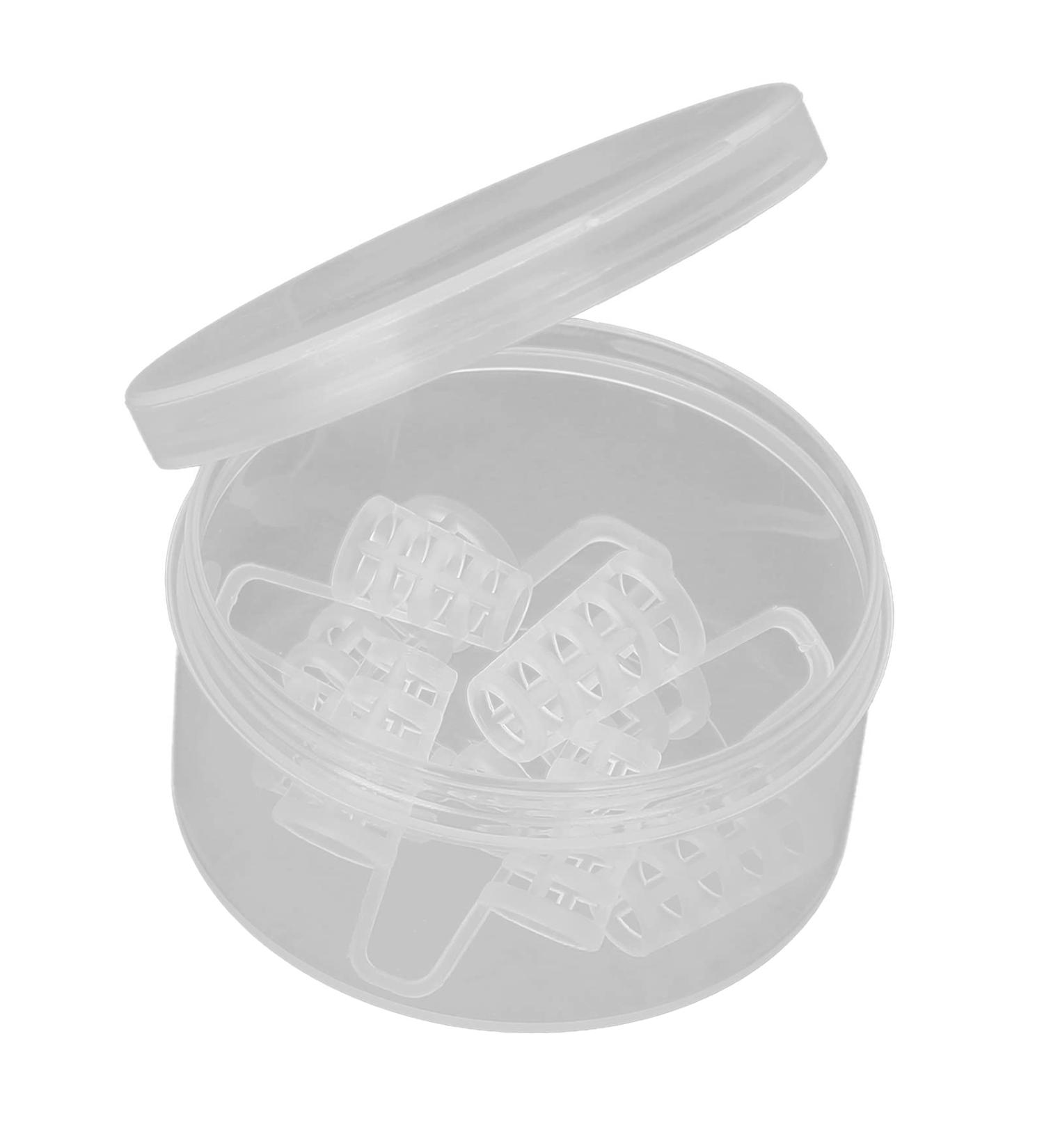 Brrnoo Anti Snoring Nose Clip - 4pcs Transparent Silicone Nasal Clips - Buy Online on GoSupps.com