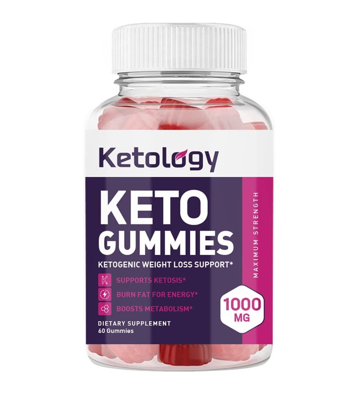 nutradash Ketology Keto Gummies - Ketology Keto ACV Gummies (60 Gummies - 1 Month Supply)