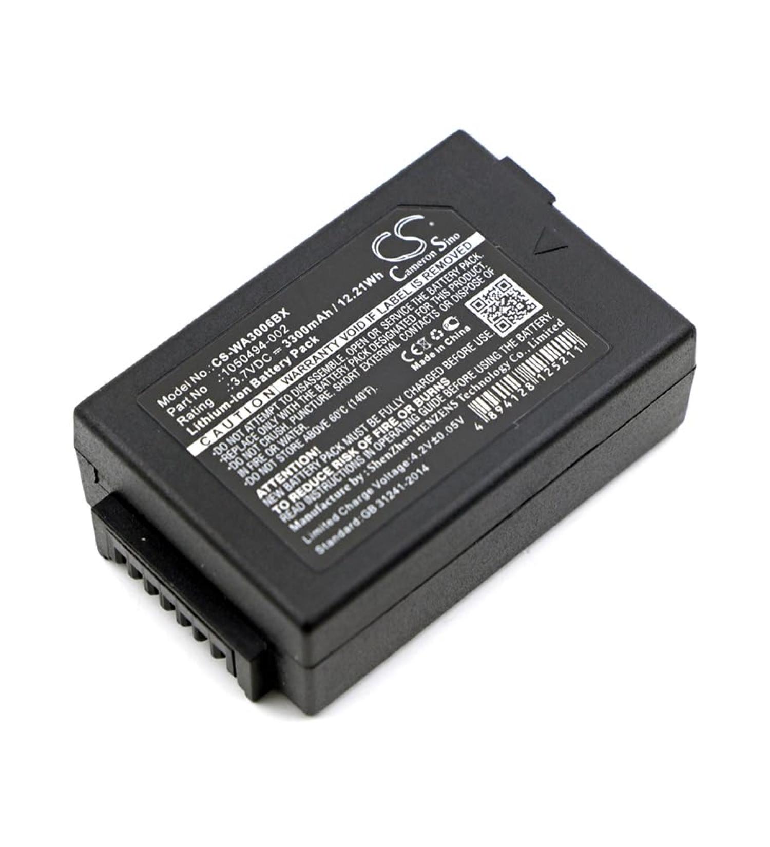 Buy 3300mAh 3.7V Battery Replacement for Psion WA3006 WorkAbout Pro G2 | International Shipping Available - Buy Online on GoSupps.com