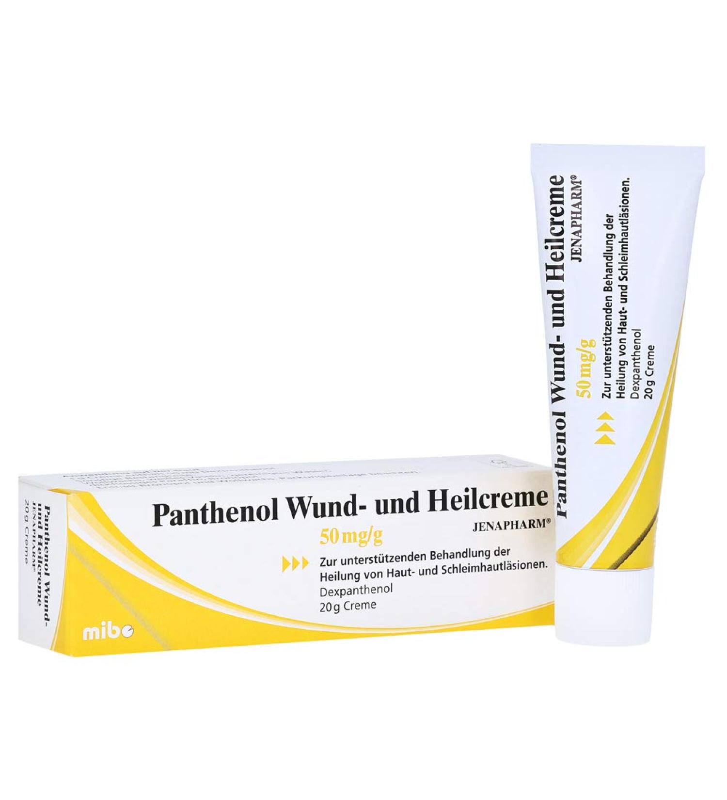 Panthenol Healing Cream 20g - Reduce Itching & Inflammation | Dexpanthenol Formula - Buy Online on GoSupps.com