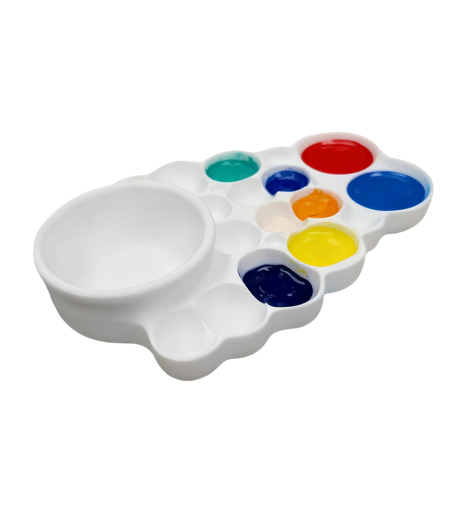 Watercolor Palette - Artistic Color Mixing Palette Watercolor Trays For Adults Students Beginner Artists Travel Projects Parties - Buy Online on GoSupps.com