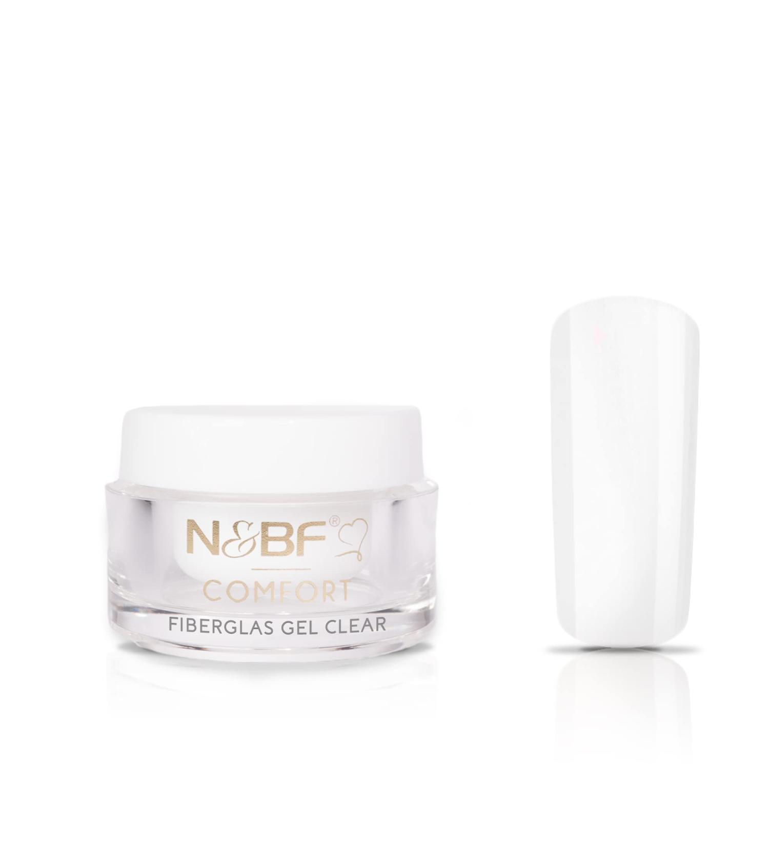 N&BF UV + LED Fiberglass Gel 5ml - Professional High-Quality Thick Viscosity Assembly Gel Stable & Break-Proof - Made in Germany - Buy Online on GoSupps.com