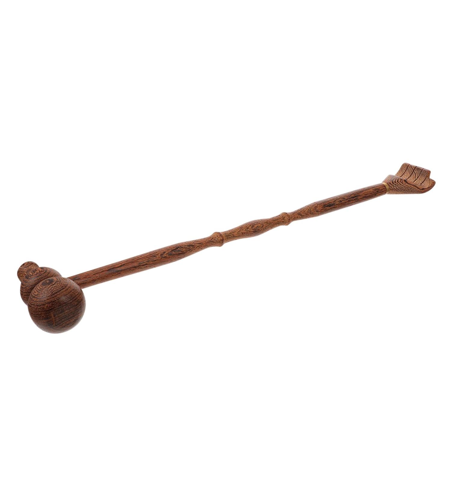 Minkissy Massage Hammer & Shoulder Massager - Portable Wooden Massage Paddle for Back & Body Relief (50x8x3.5cm) - Buy Online on GoSupps.com